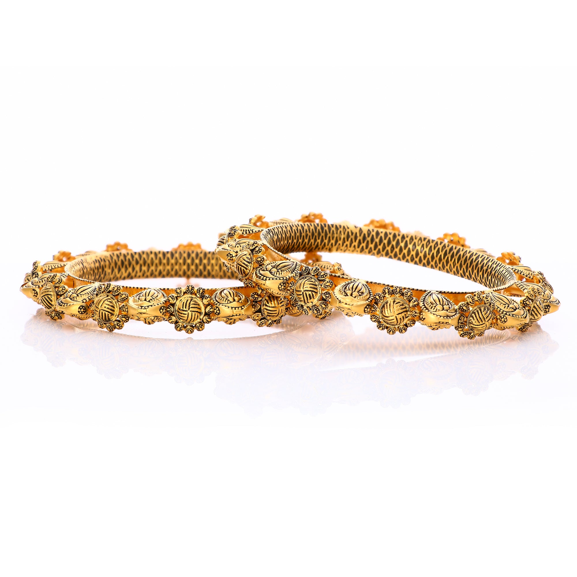 Davita Gold Bangles