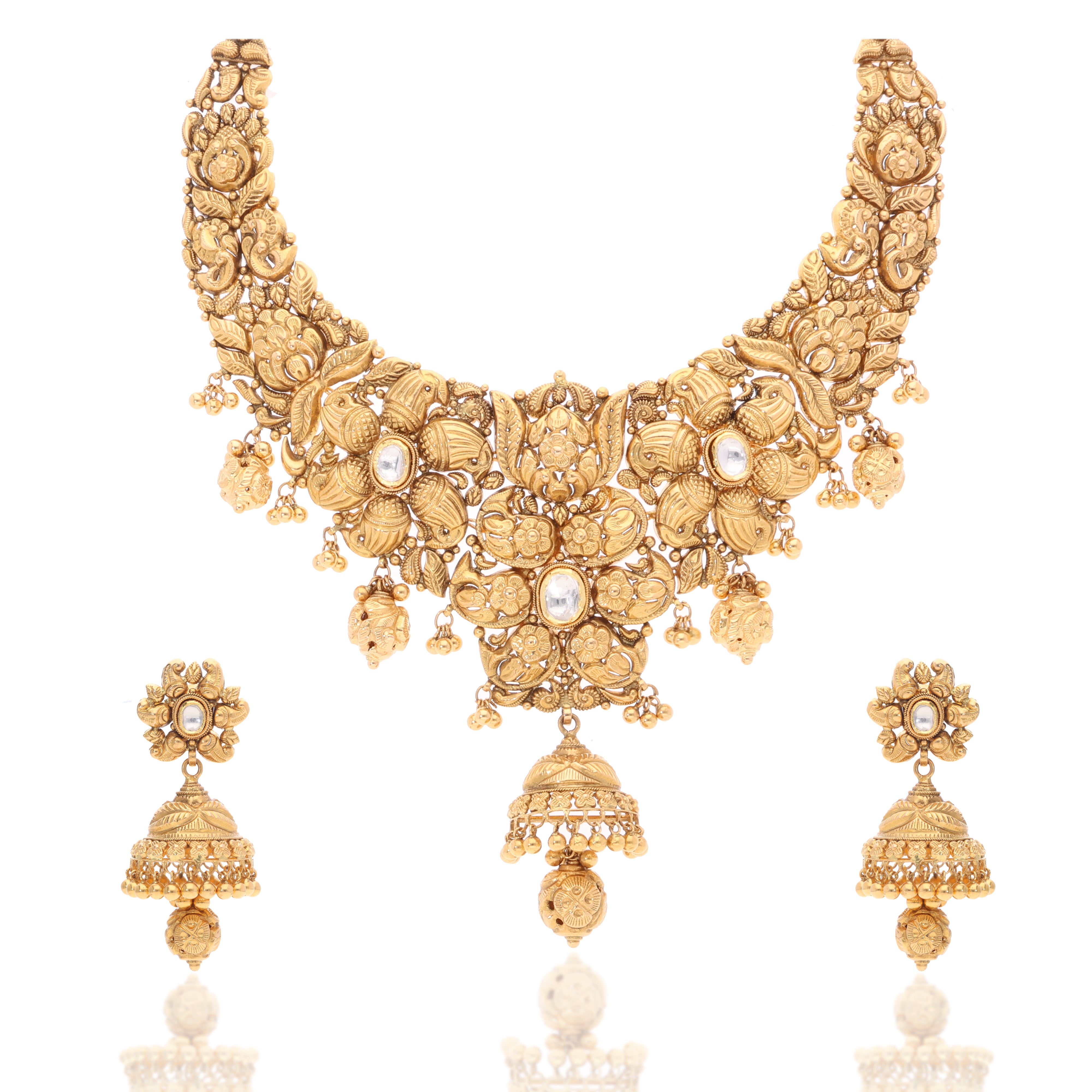 Rajeshwari Gold Set