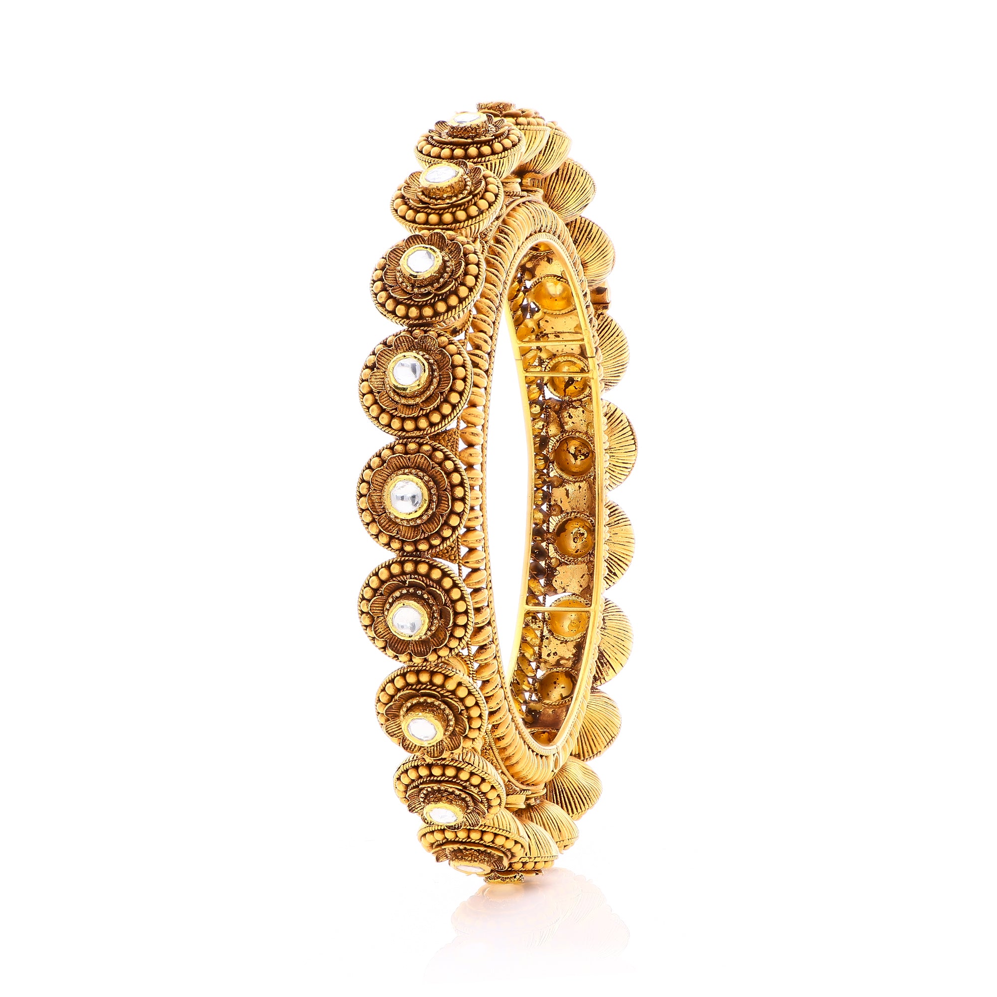 Cassia Gold Bangles