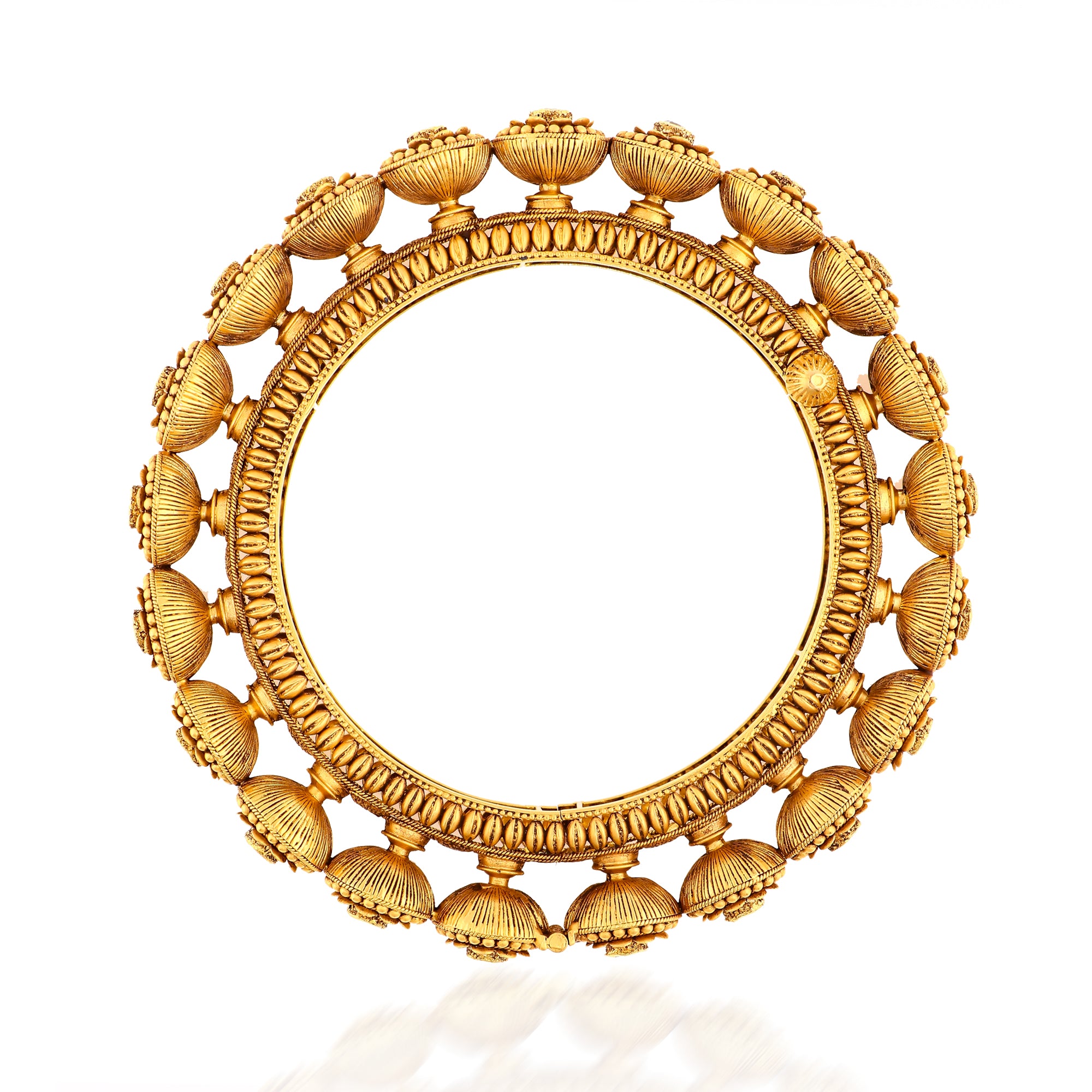 Cassia Gold Bangles