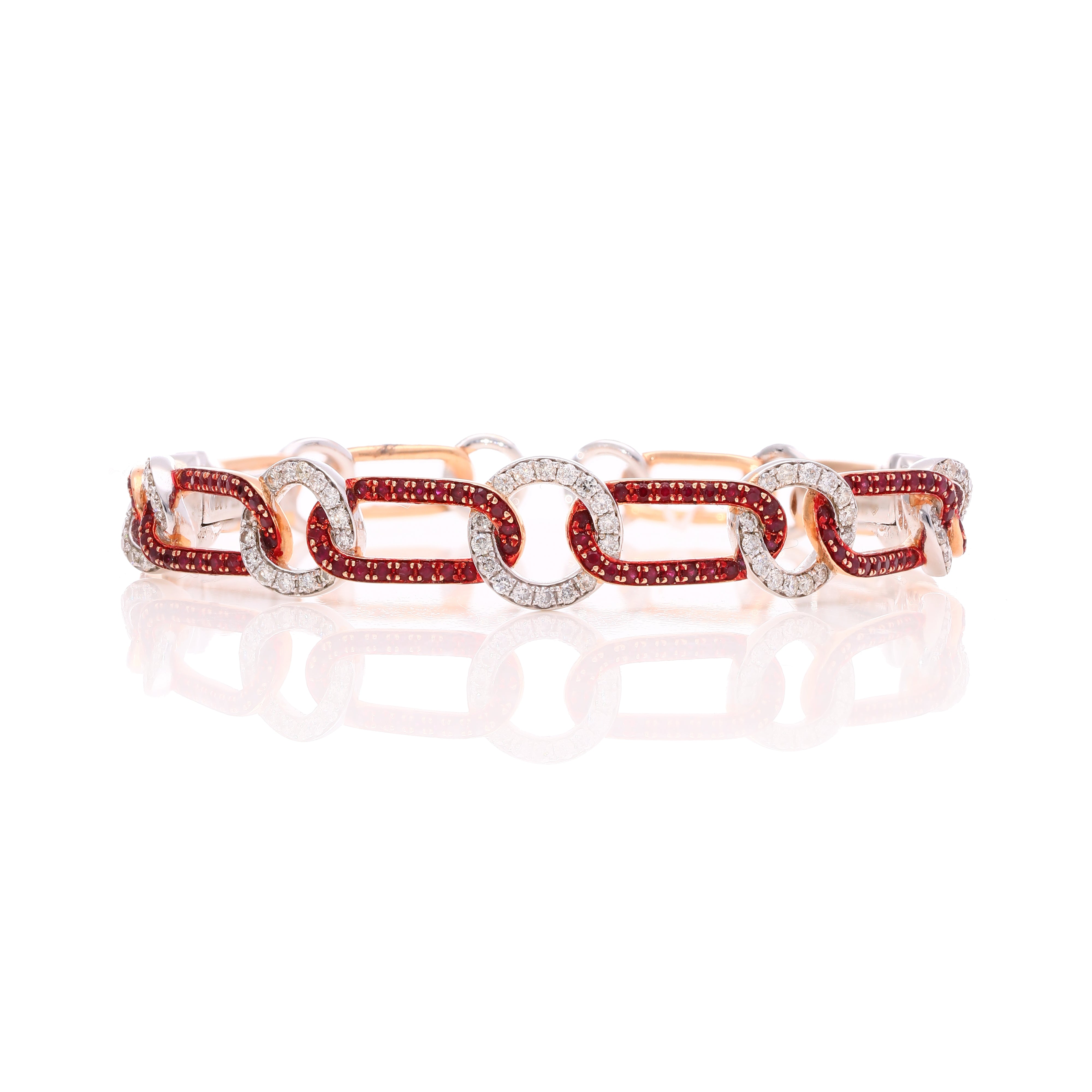 Scarlet Halo Bracelet