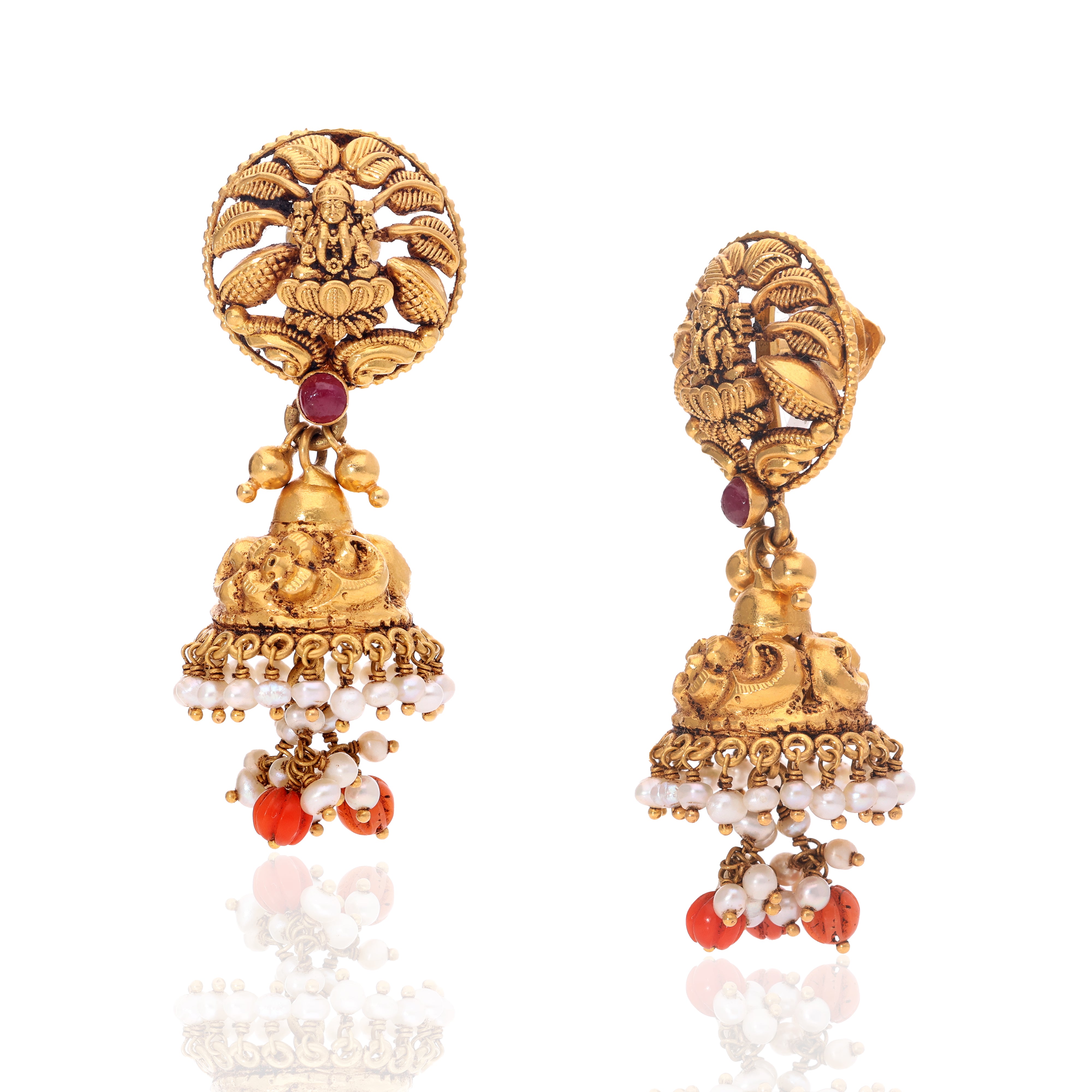 Temple Royal Jhumka