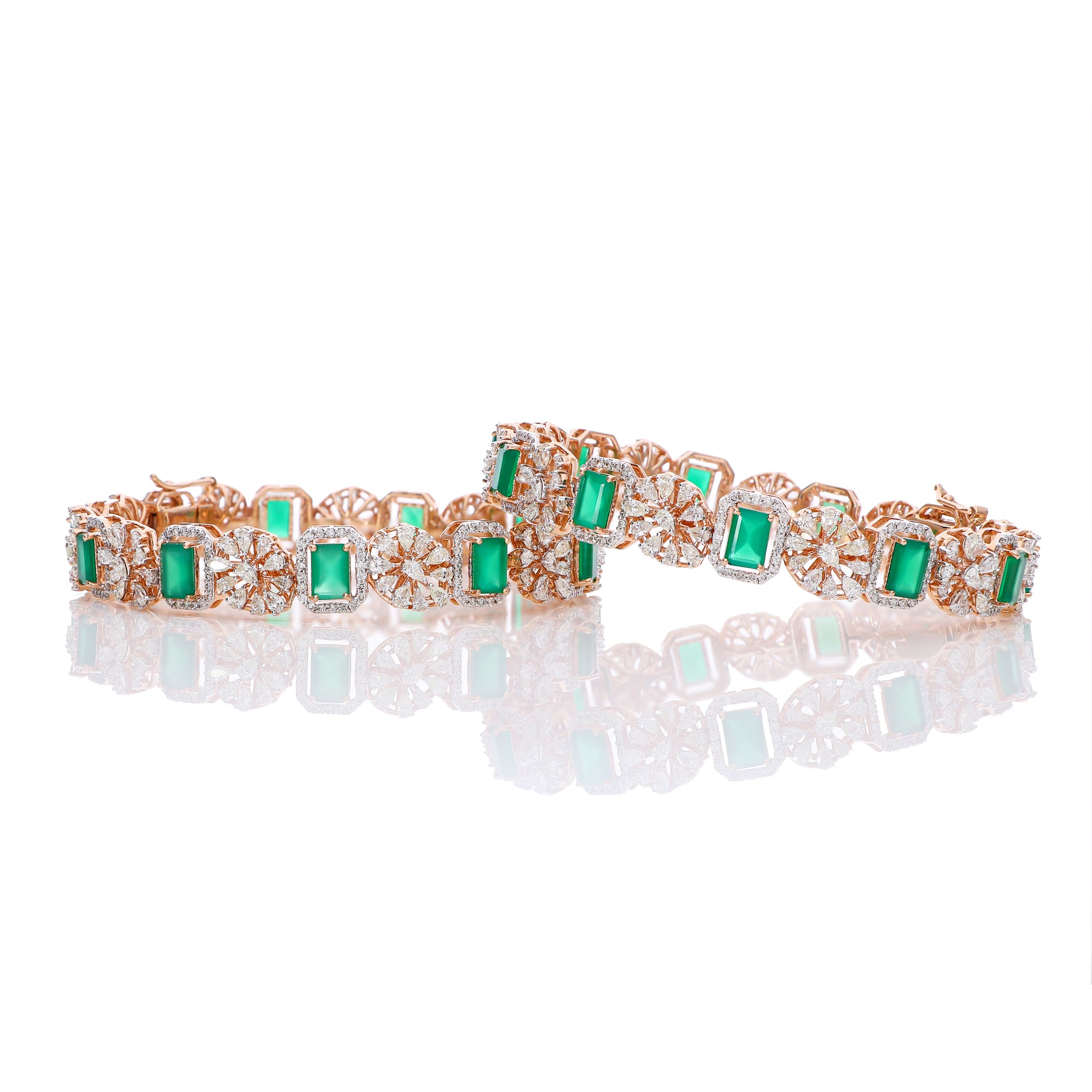 Ethereal Diamond Bangles