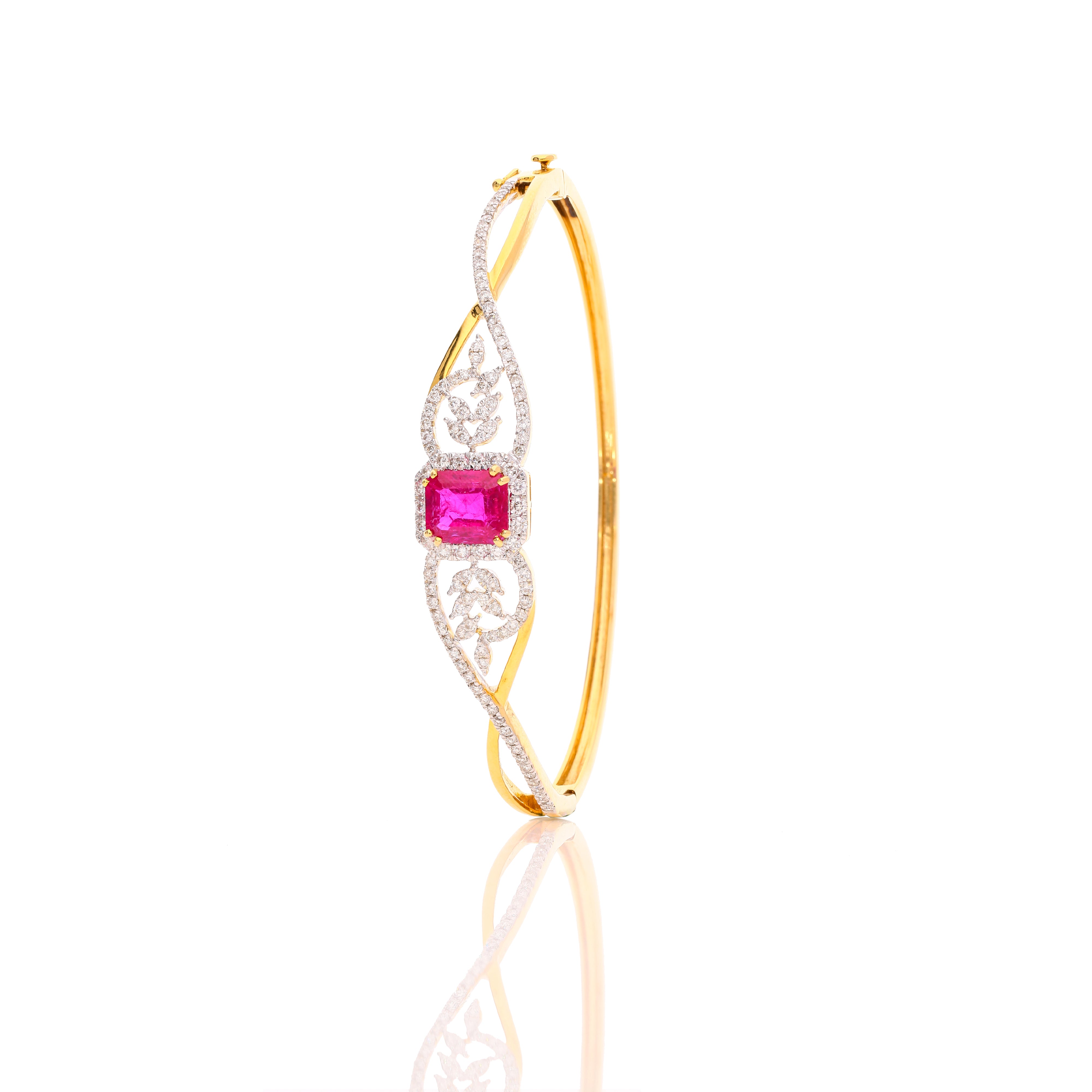 Dazzle Wave Diamond Bracelet