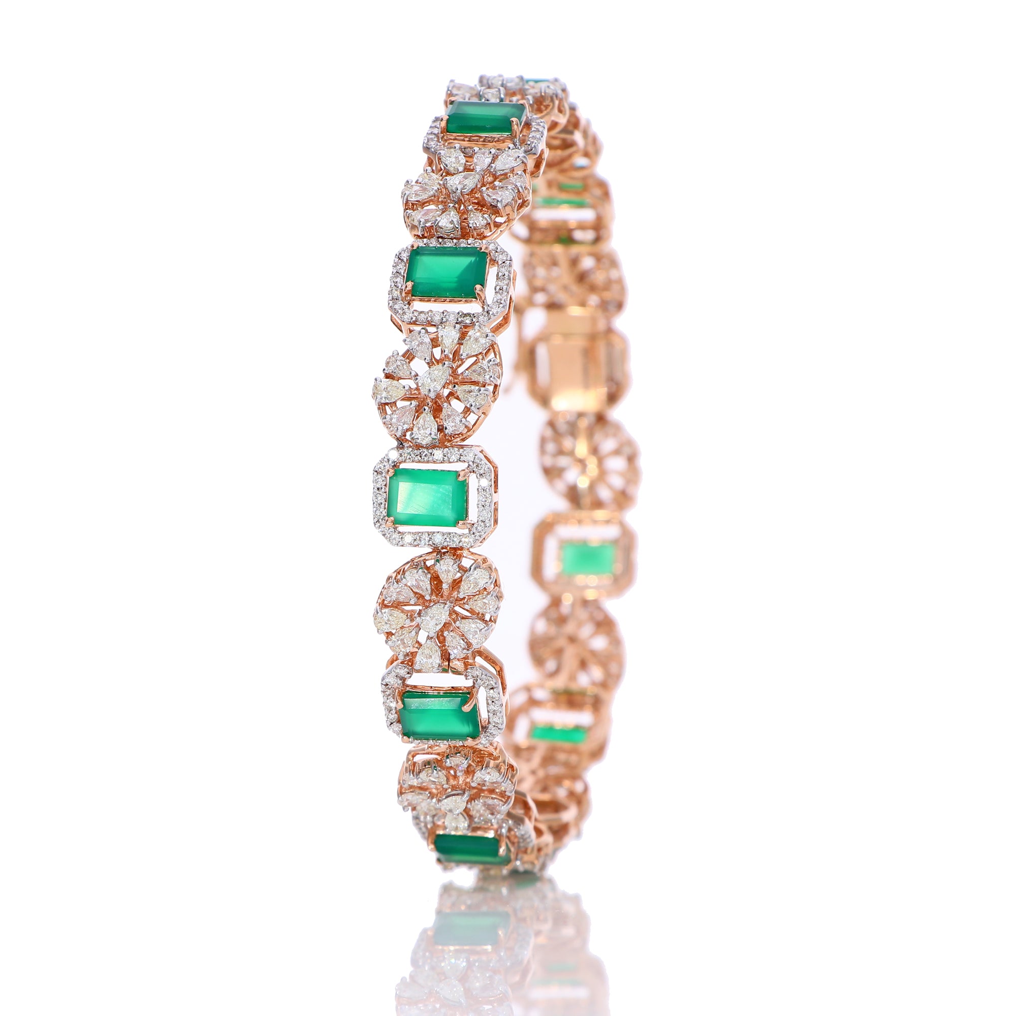 Ethereal Diamond Bangles