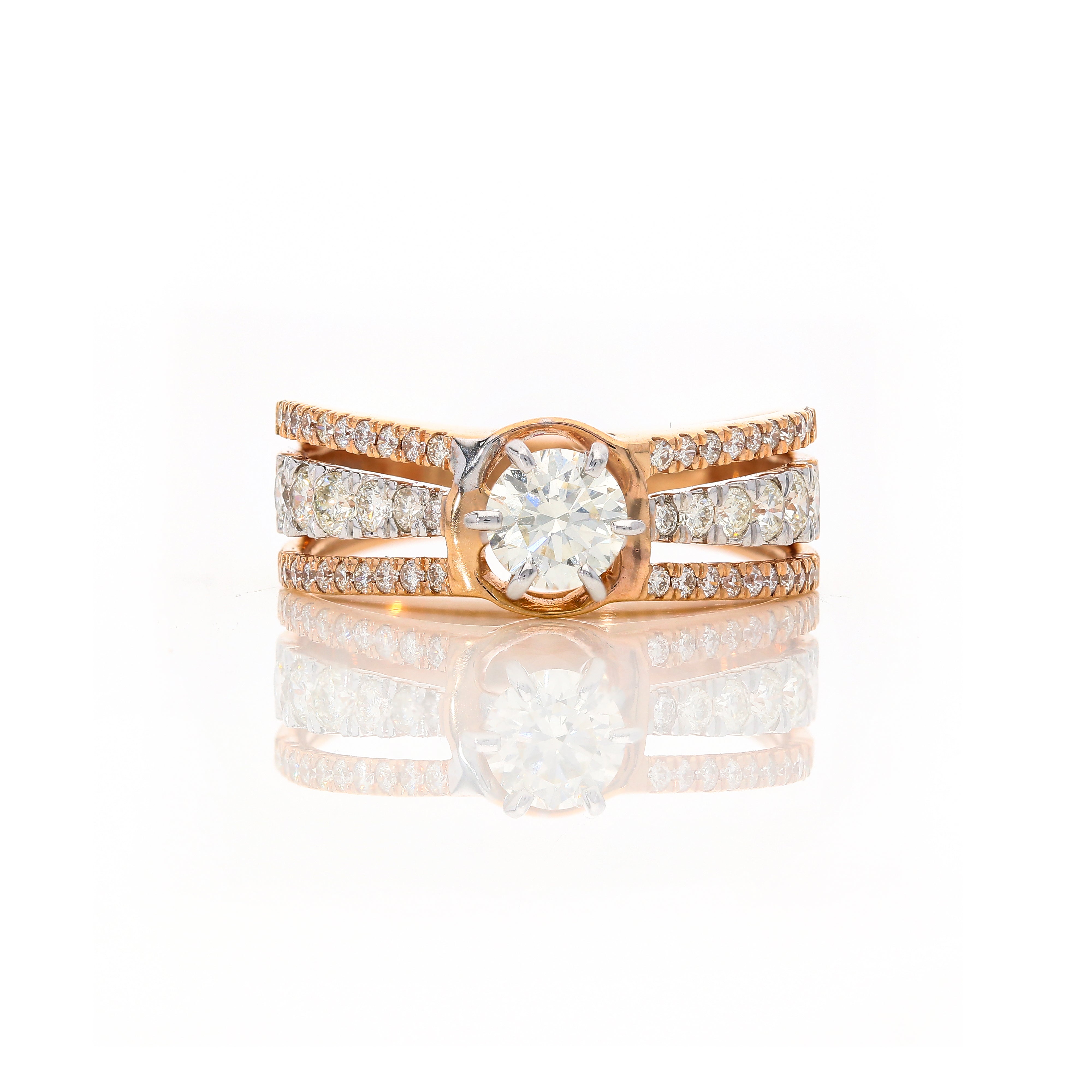 Tirnity Diamond Engagement Ring