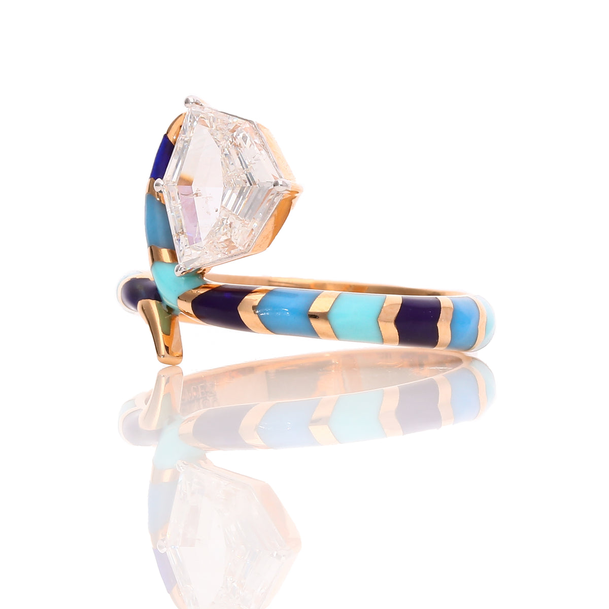 Roselle Ruby Blosson Ring