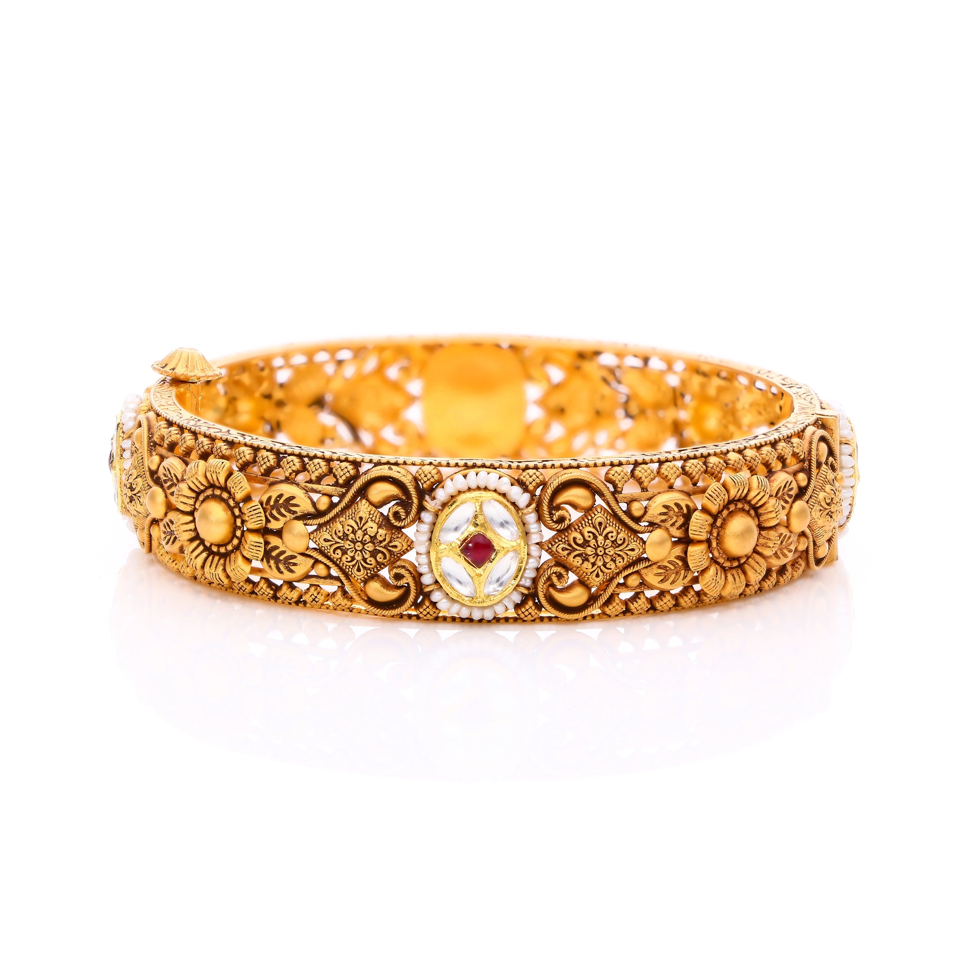 Yalina Gold Bangles