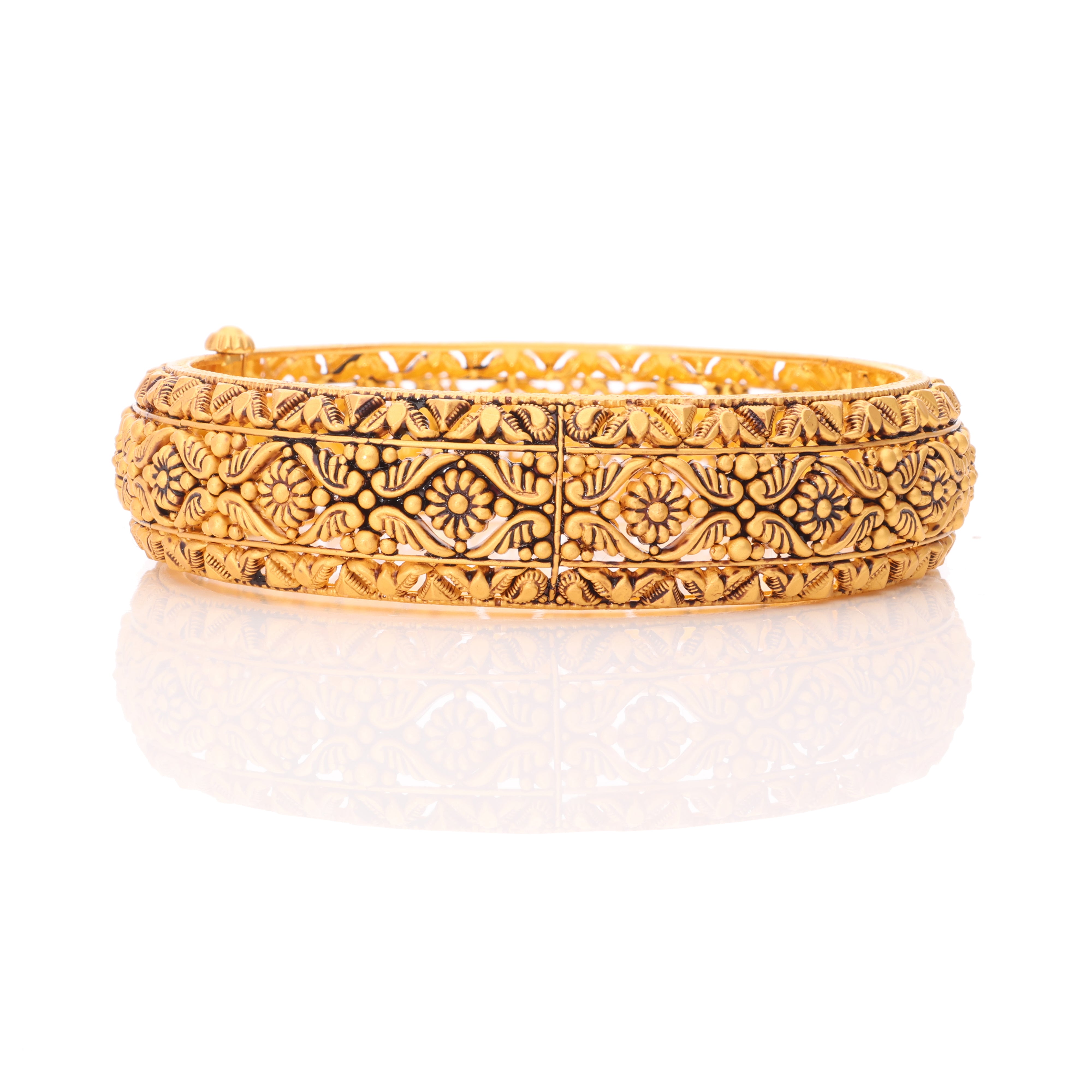 Amara Antique Gold Bangle