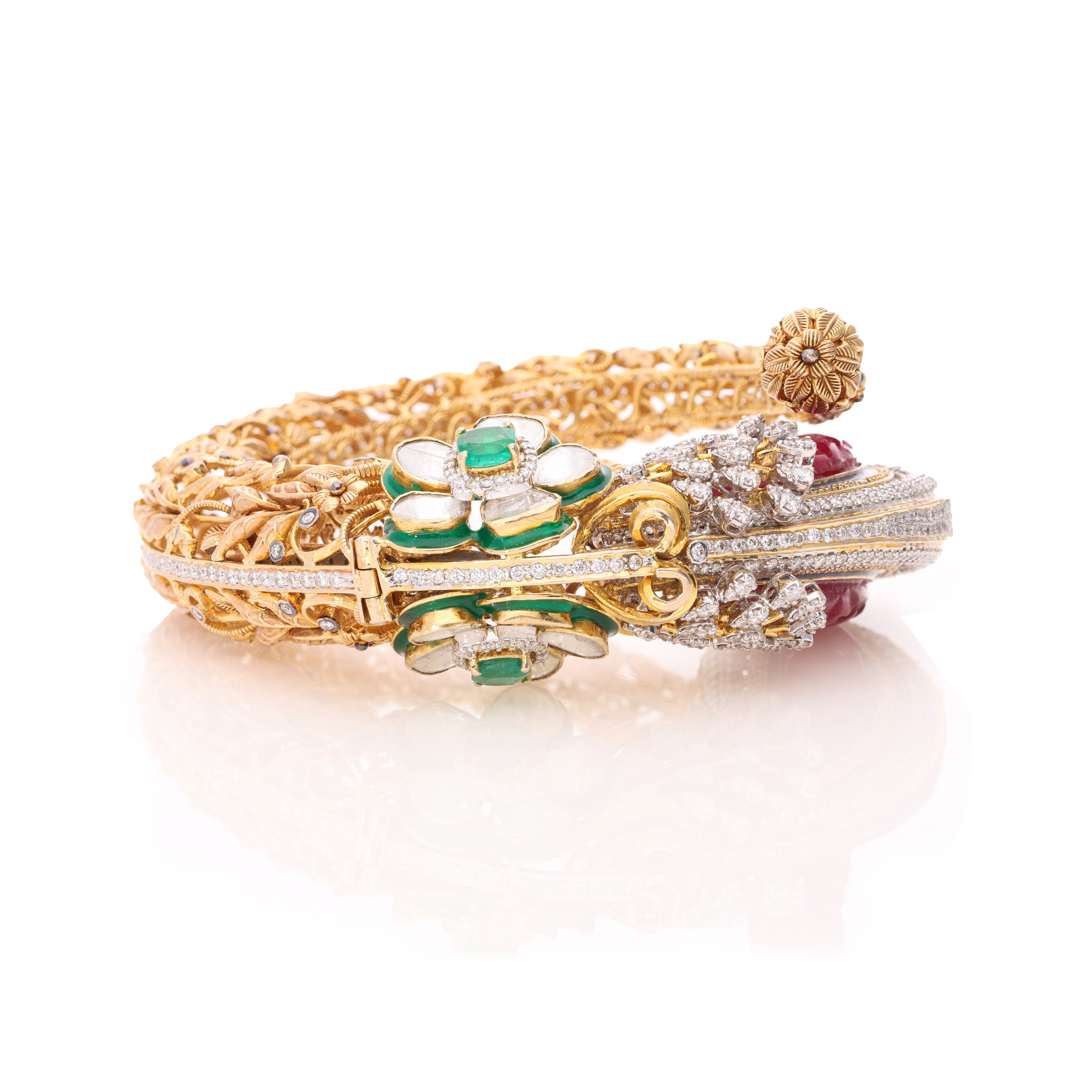 Polki Mayura Bracelet