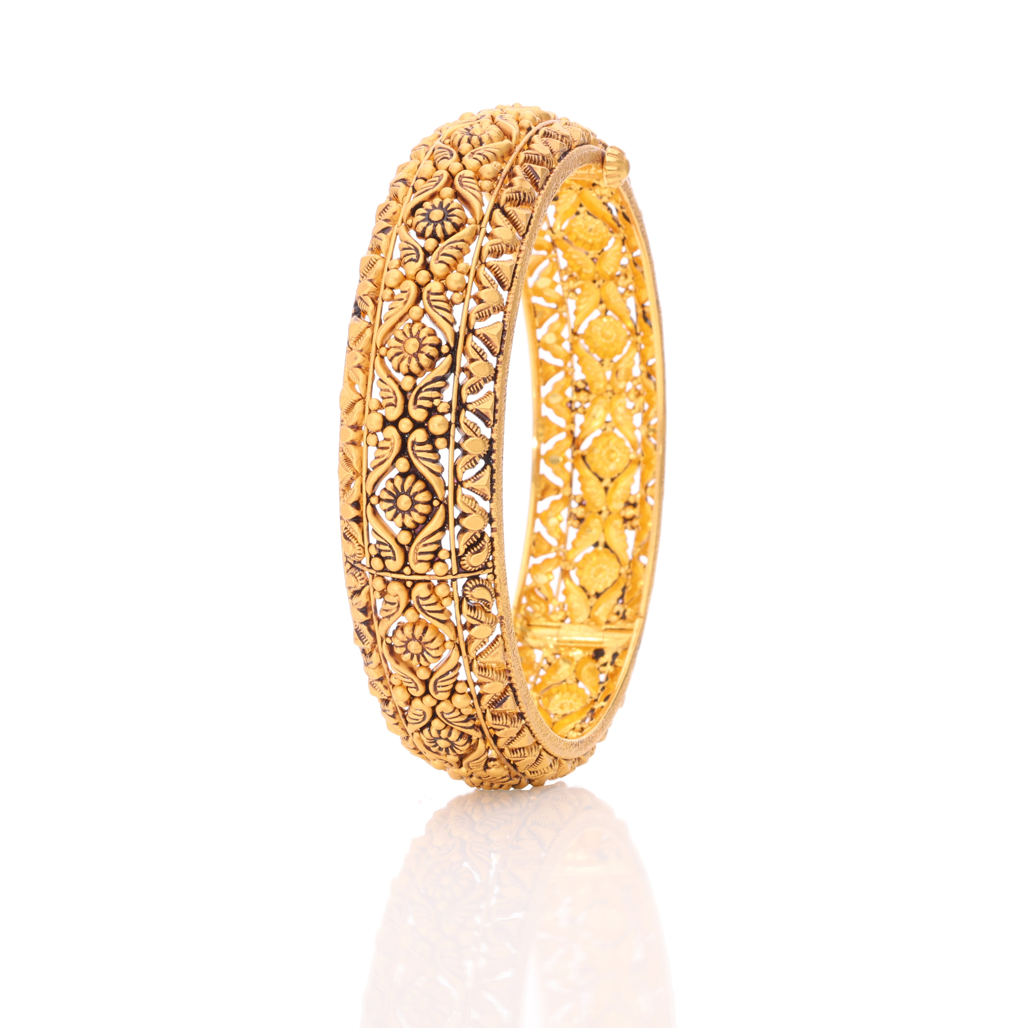 Amara Antique Gold Bangle