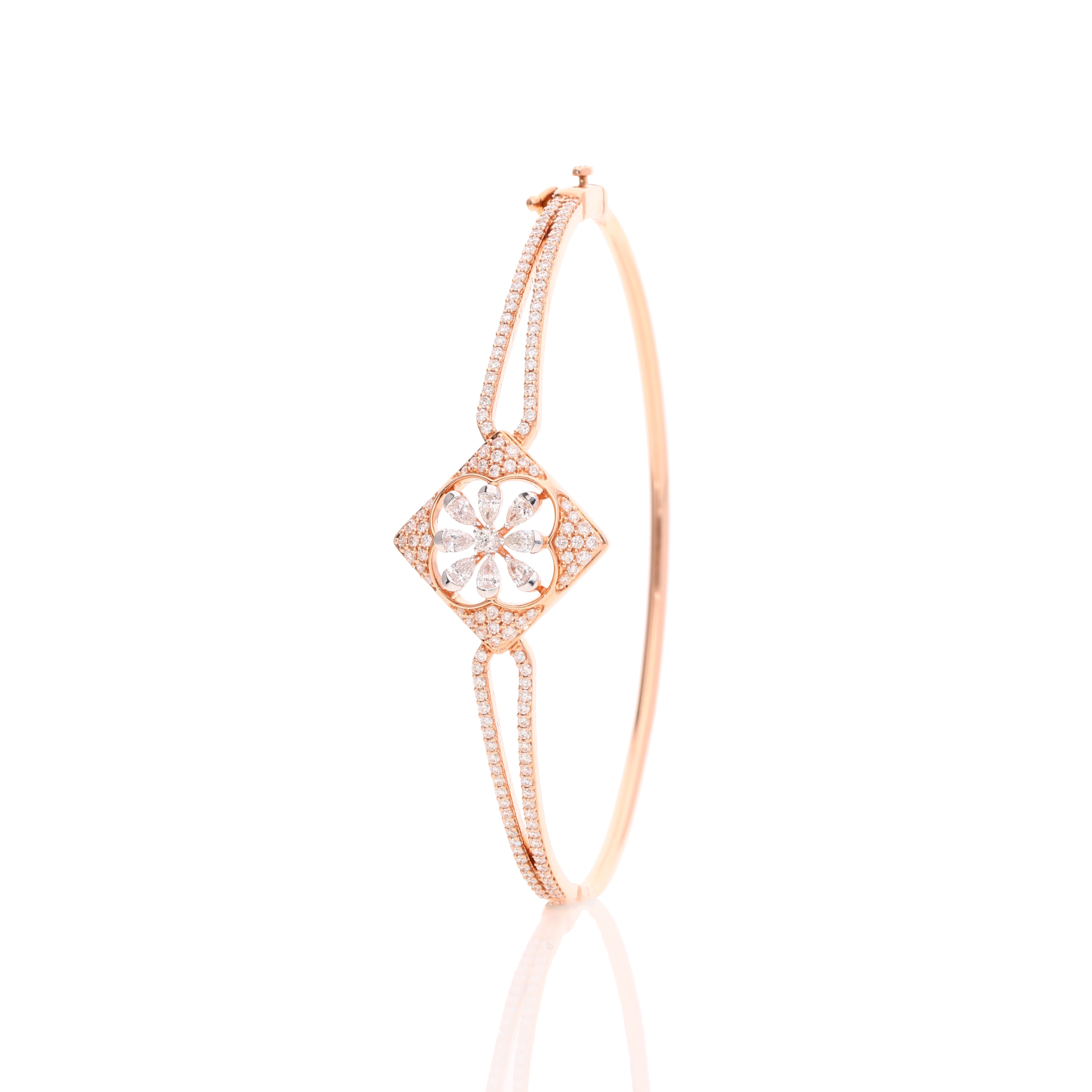 Blush Knot Diamond Bracelet