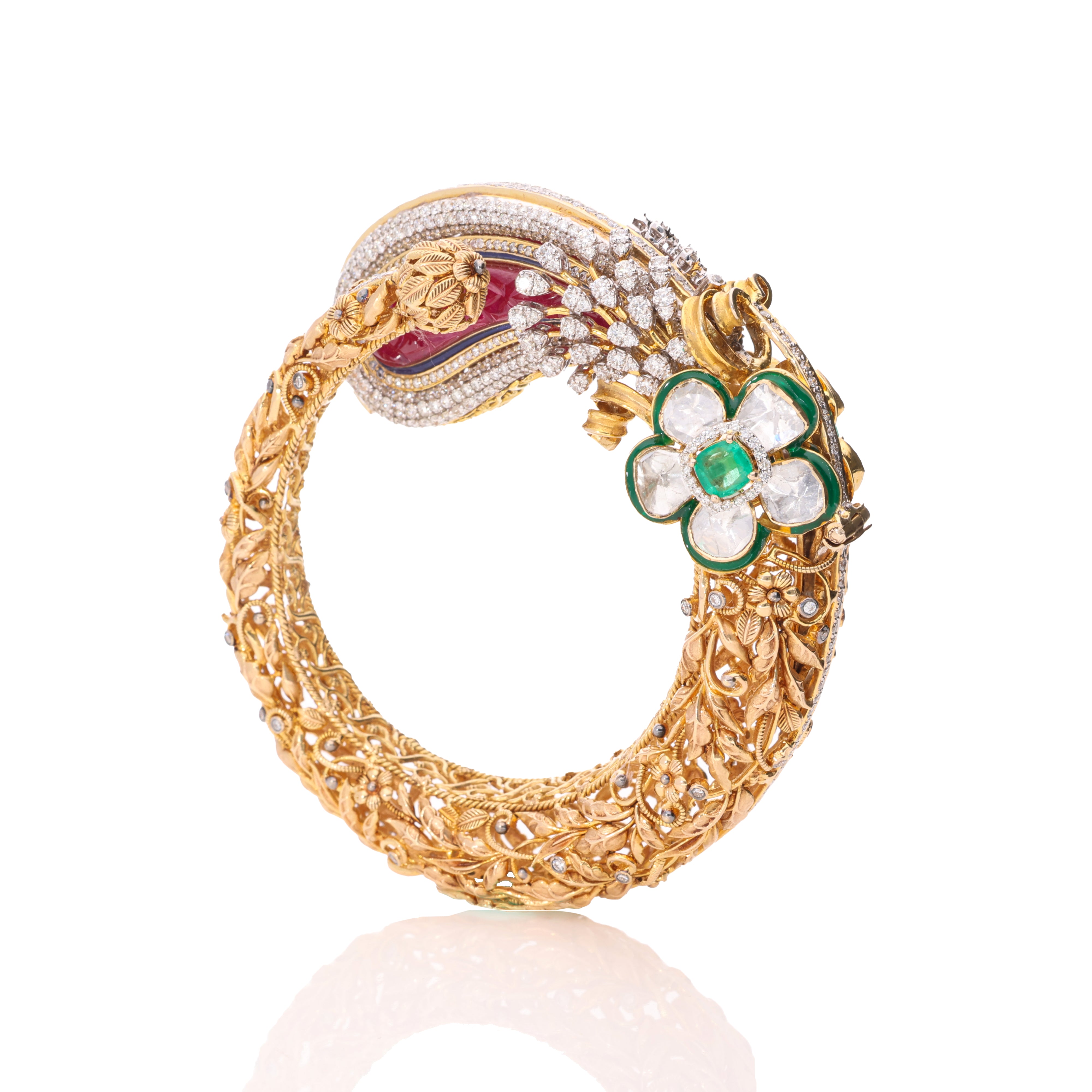 Polki Mayura Bracelet