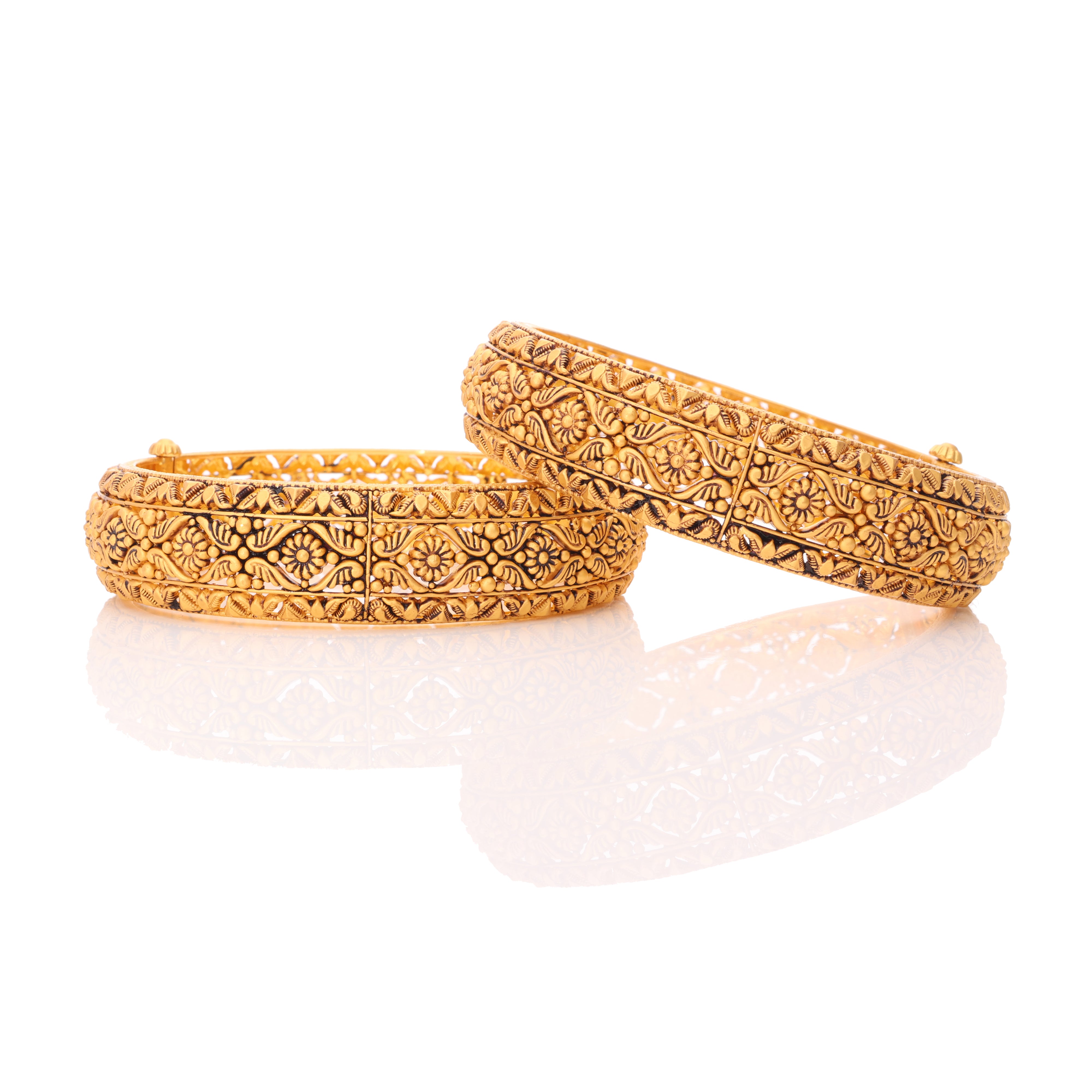 Amara Antique Gold Bangle