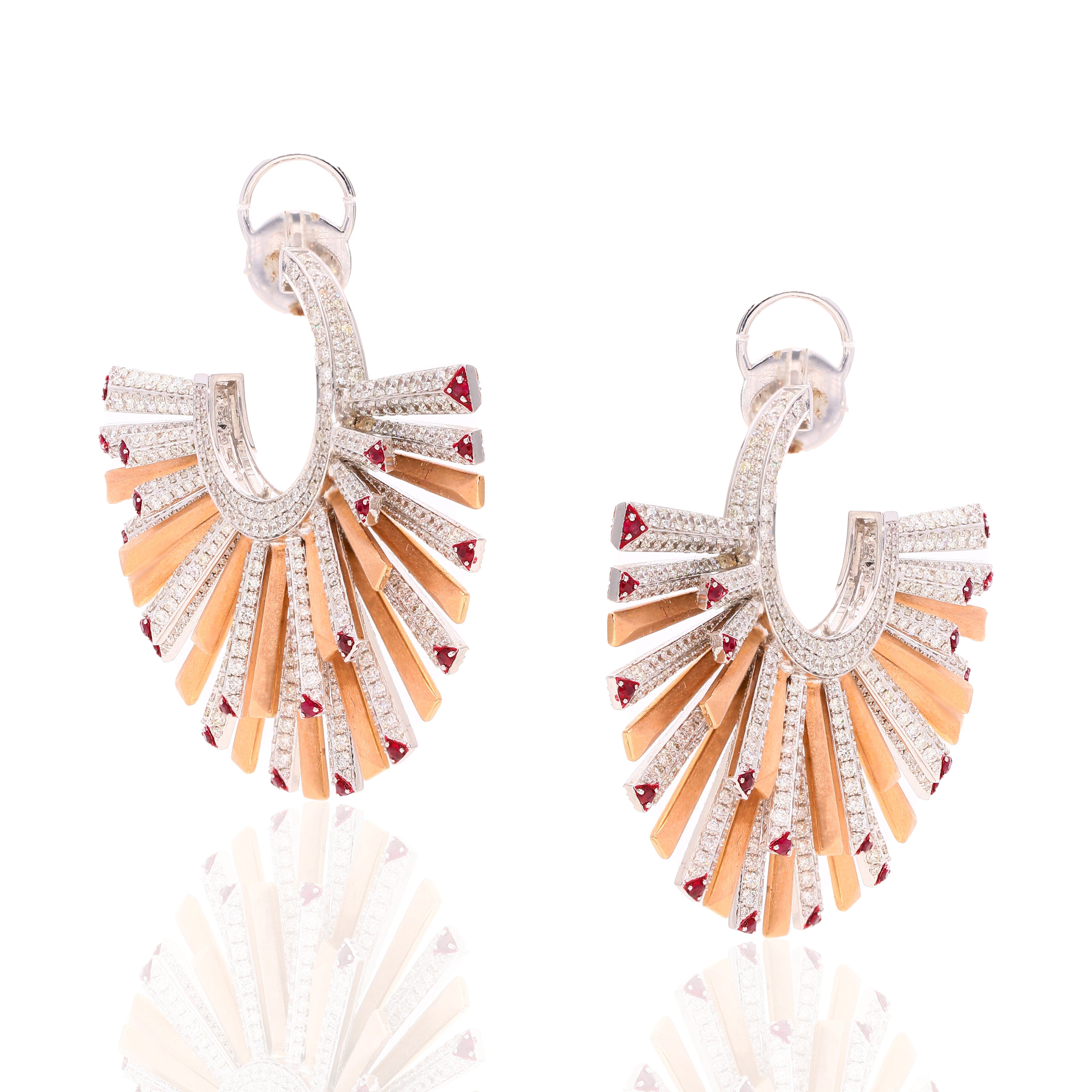 Aurelia Fan Earrings