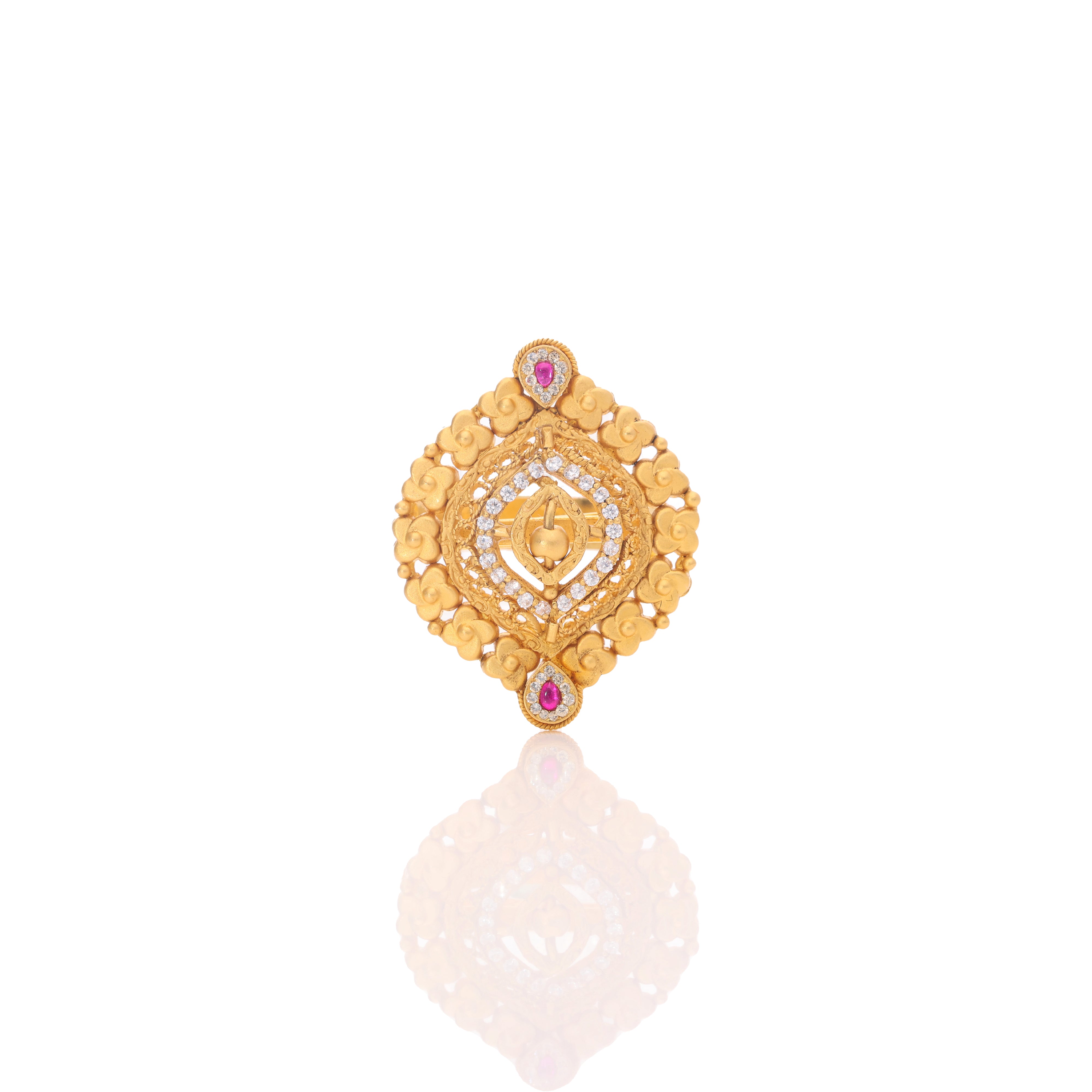 Goldan Halo Ring