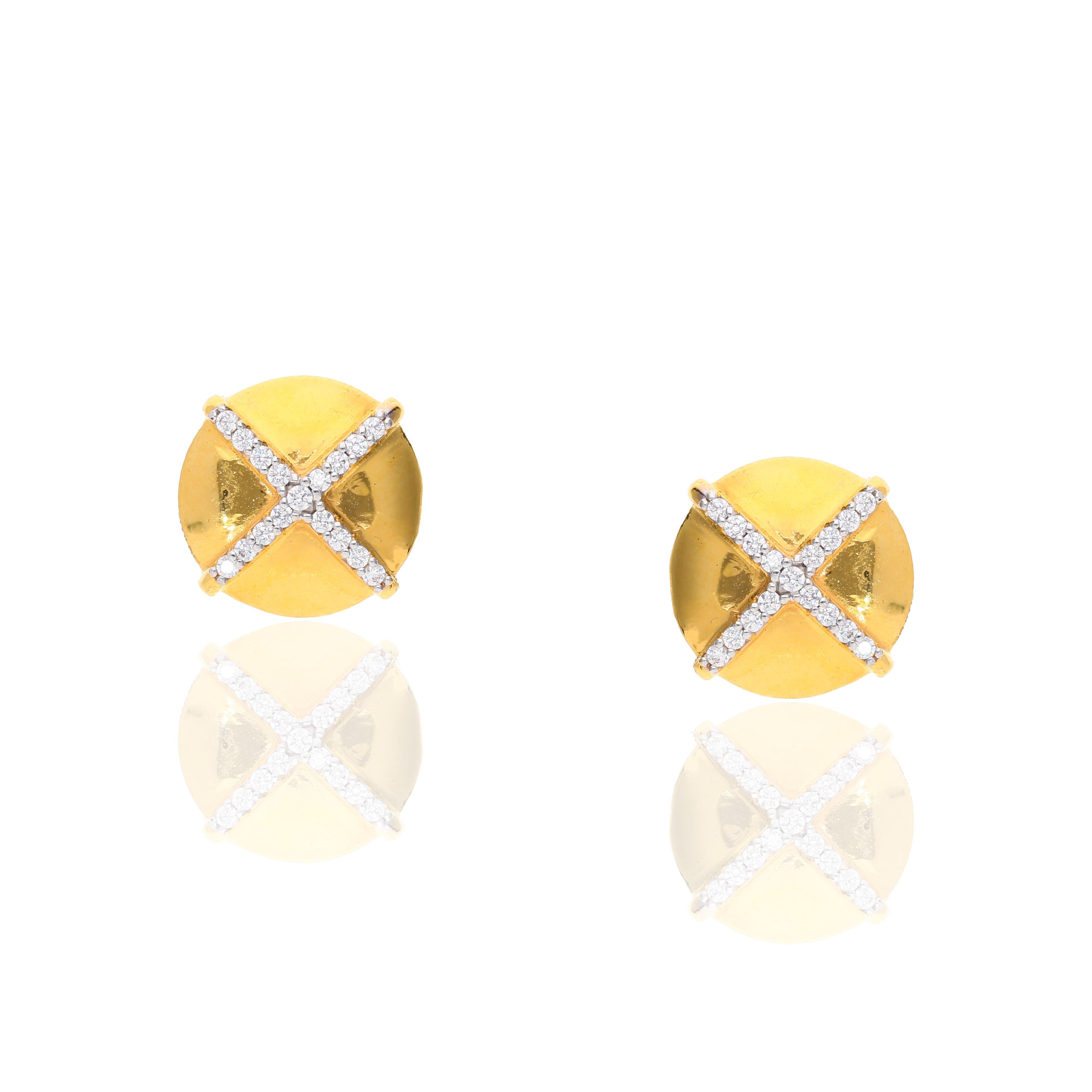 Auric Barc Gold Studs