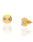 Auric Barc Gold Studs