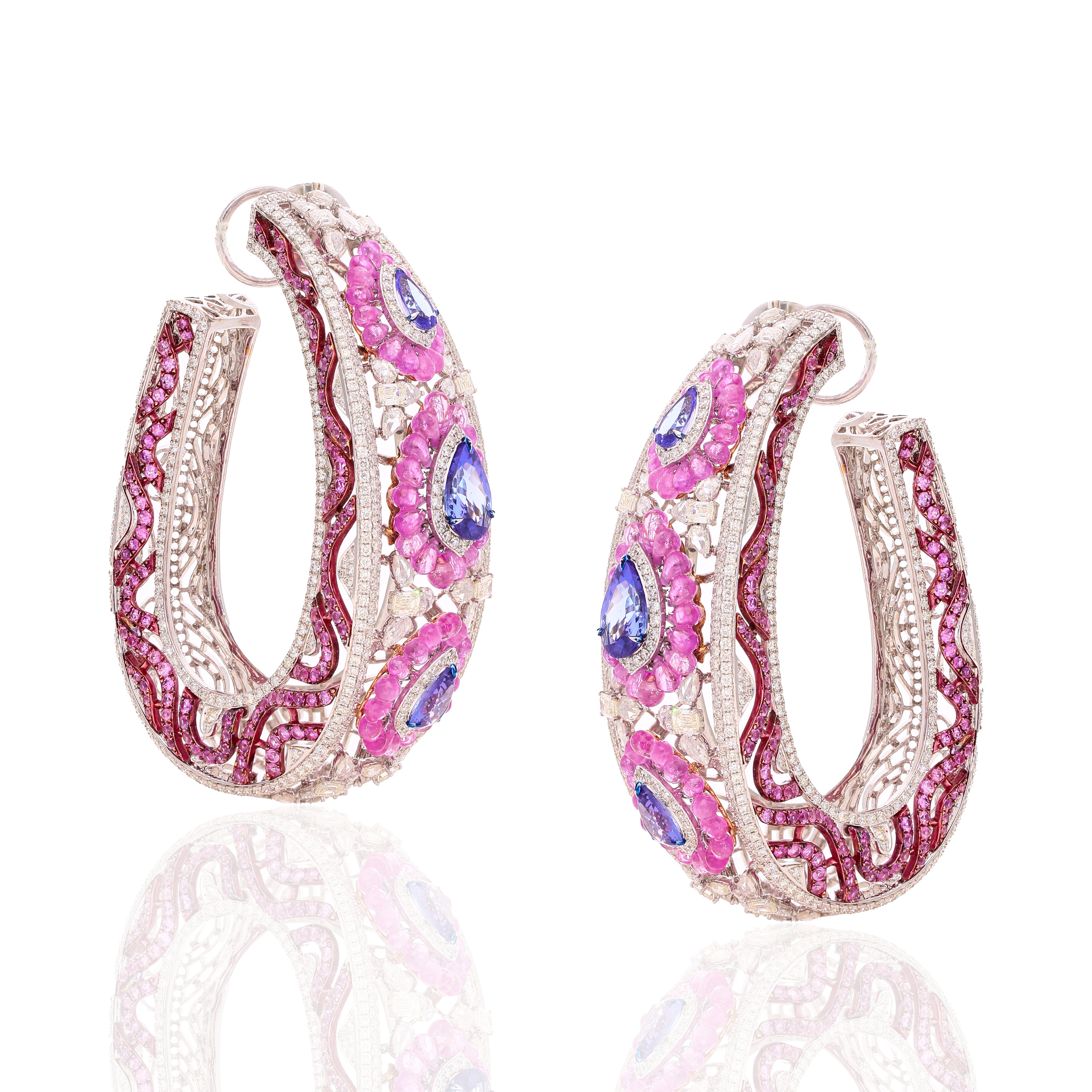 Blush Halo Hoops