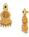 Gold Temple Earrings
