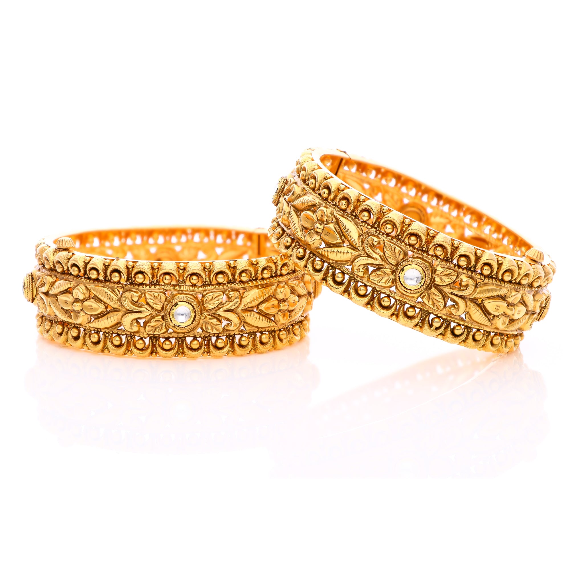 Aria Gold Bangles
