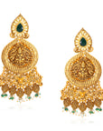 Gold Temple Earrings
