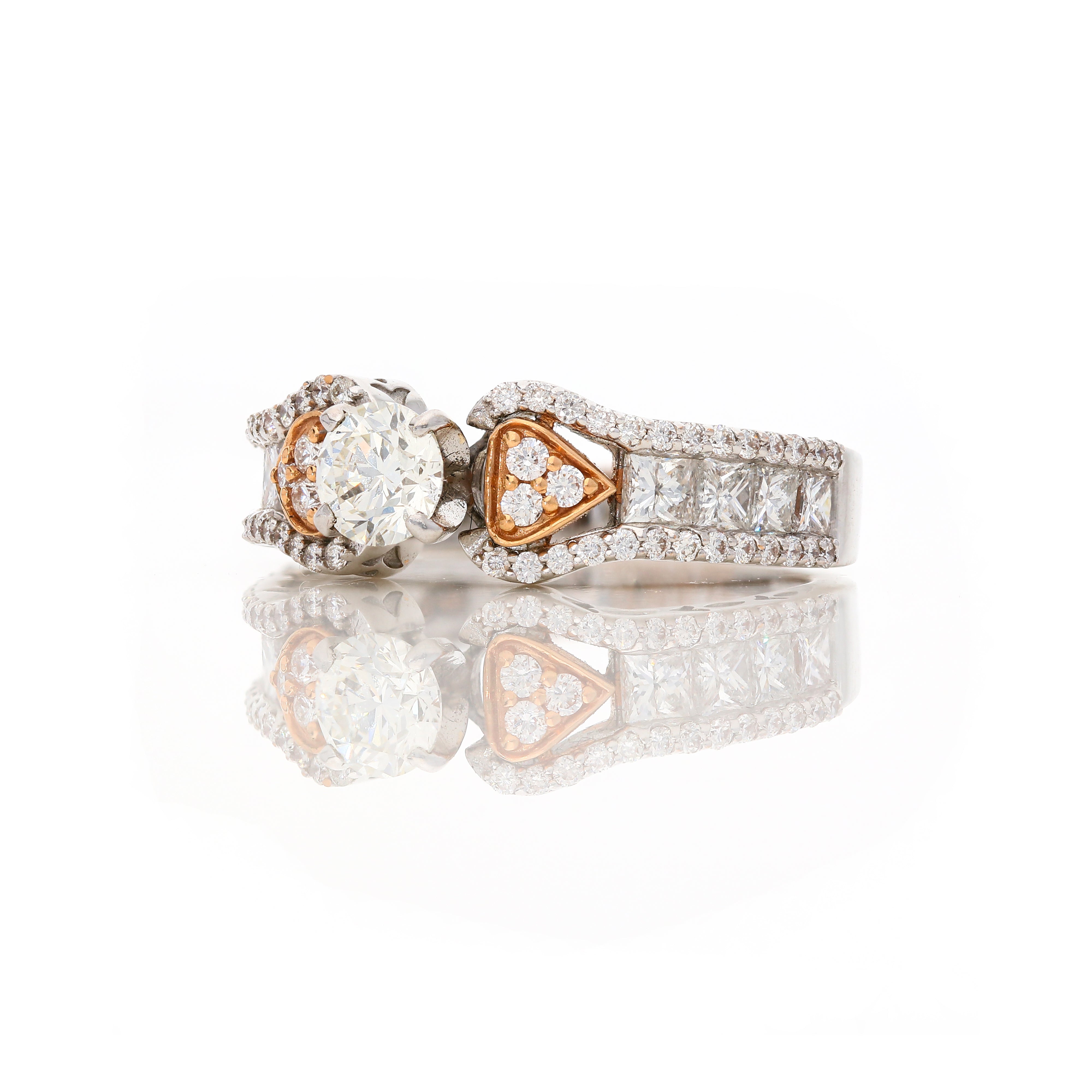 Heart in Harmony Diamond Ring