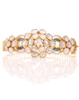 Blue Halo Polki Bracelet