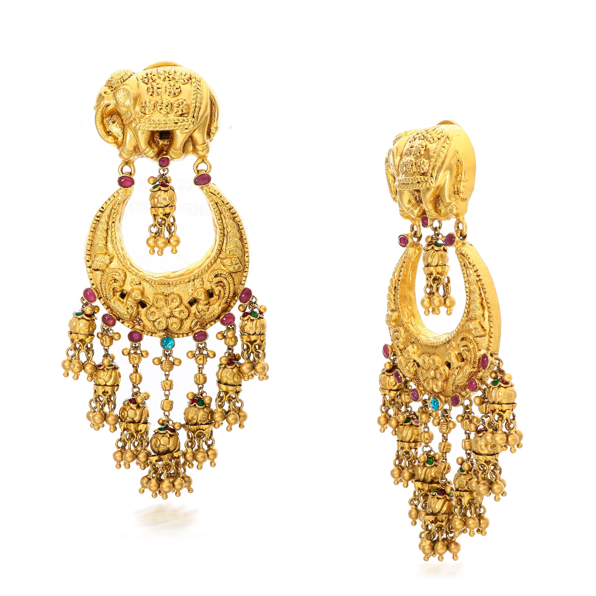 Anvi Gold Earrings