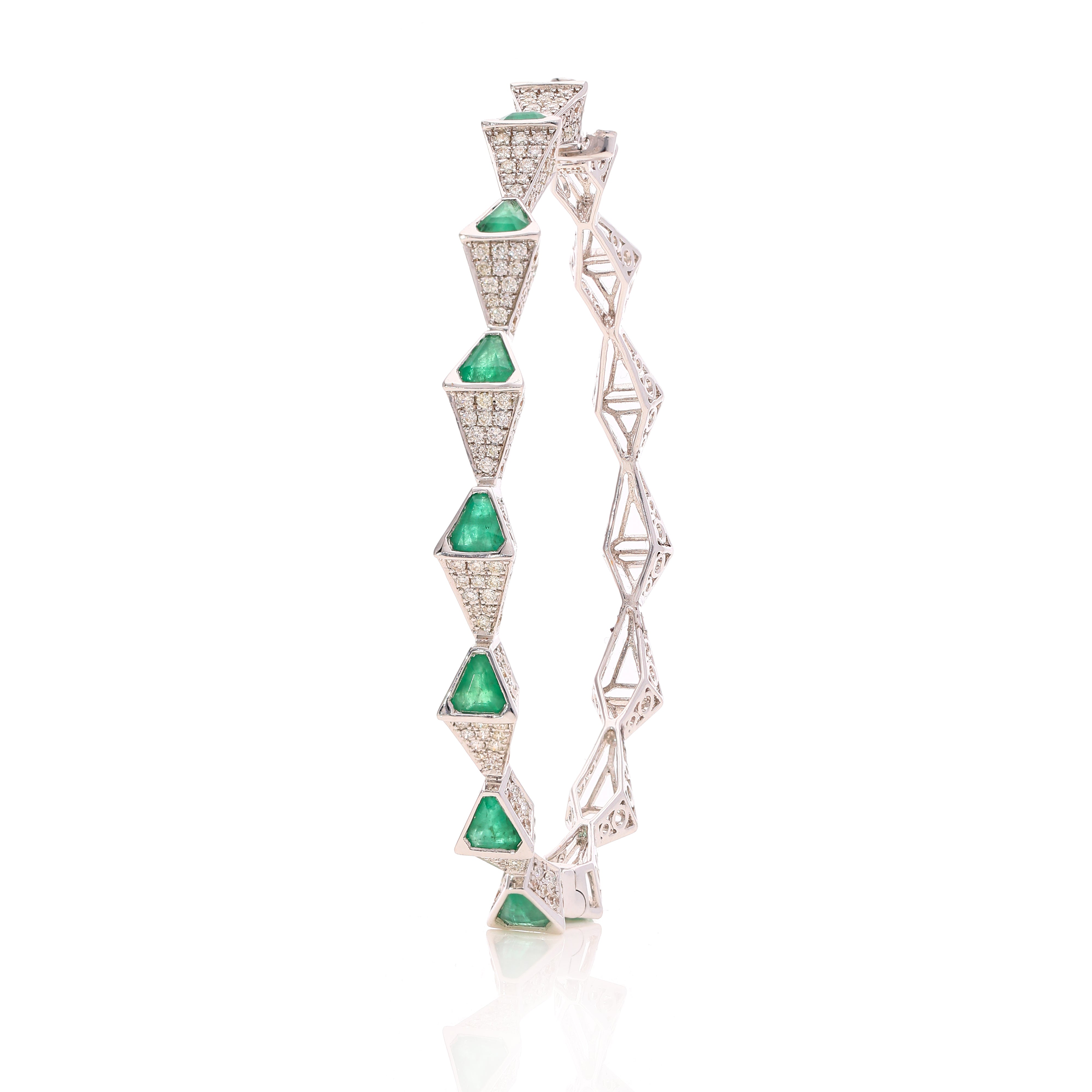 Emerald Prism Bracelet