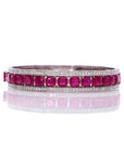 Ruby Royale Diamond Bangles