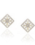 Snowdrop Prism Diamond Studs
