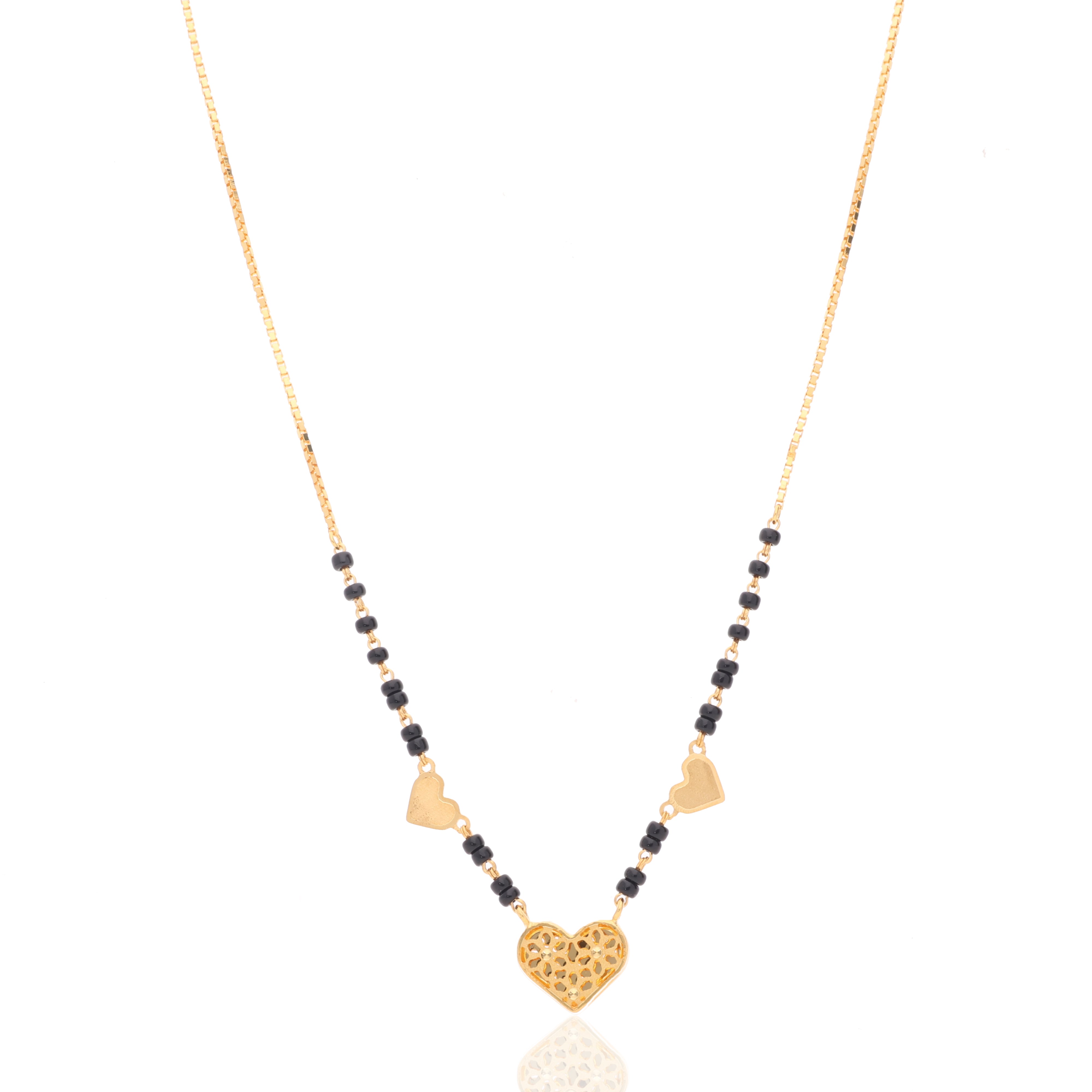 Heart Of Love Gold Mangalsutra