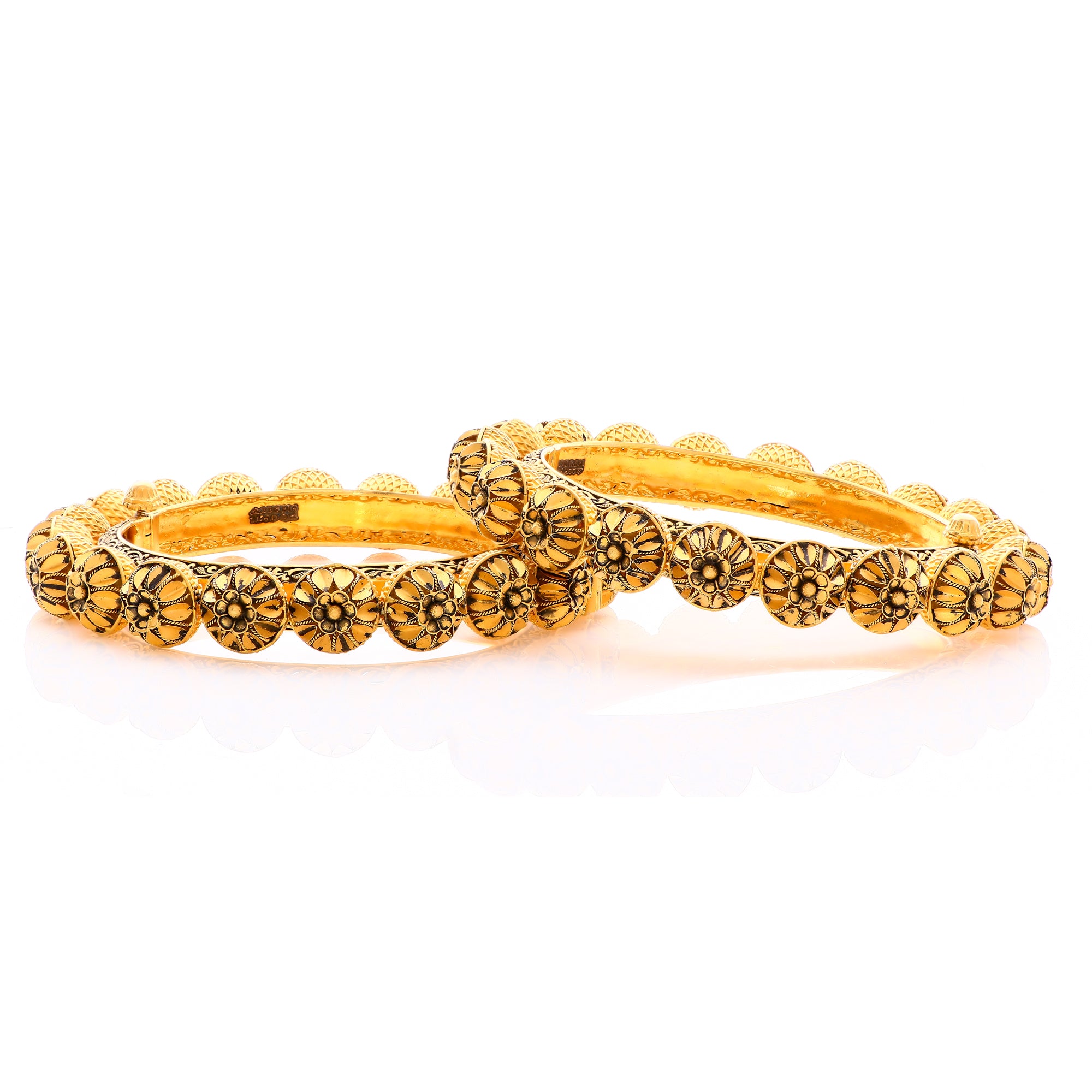 Fiora Gold Bangles