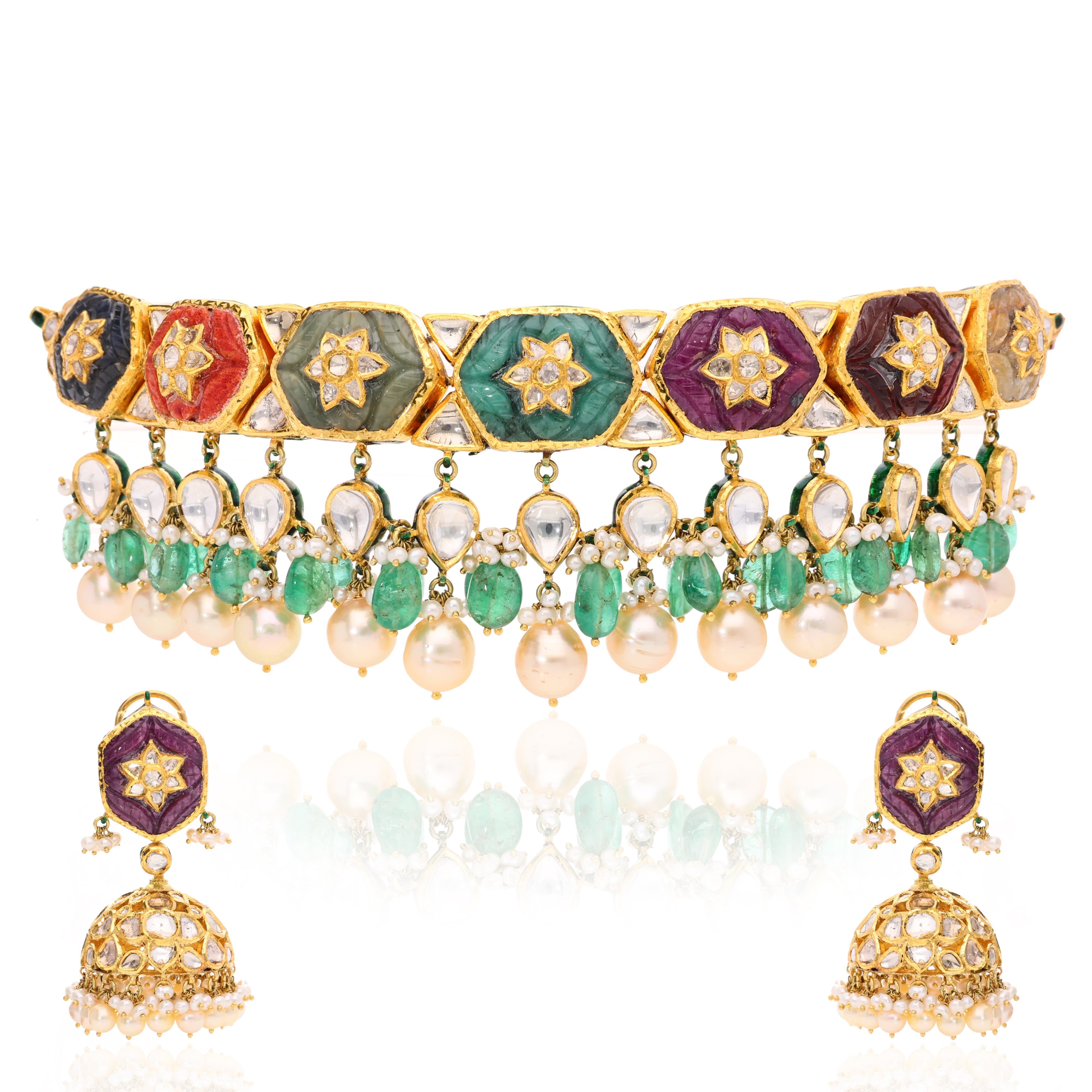 Navratn Polki Set