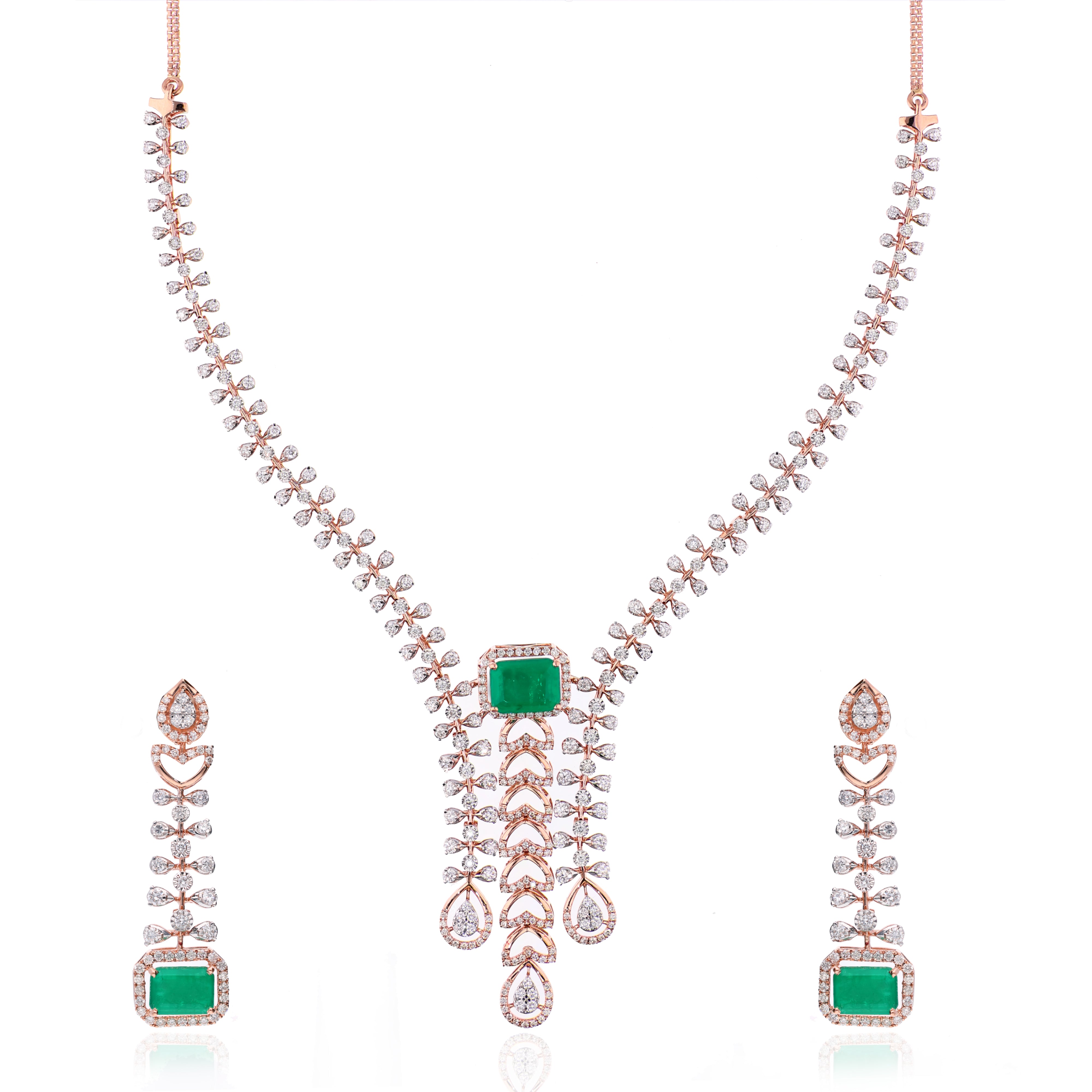 Online Diamond Necklace Set