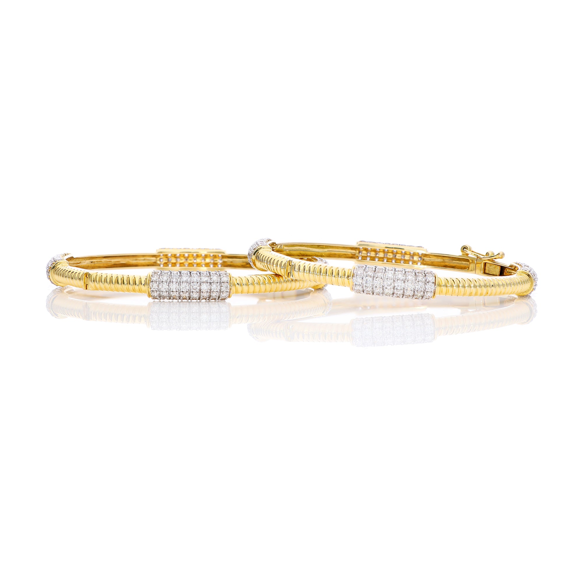Winsome Diamond Bangles