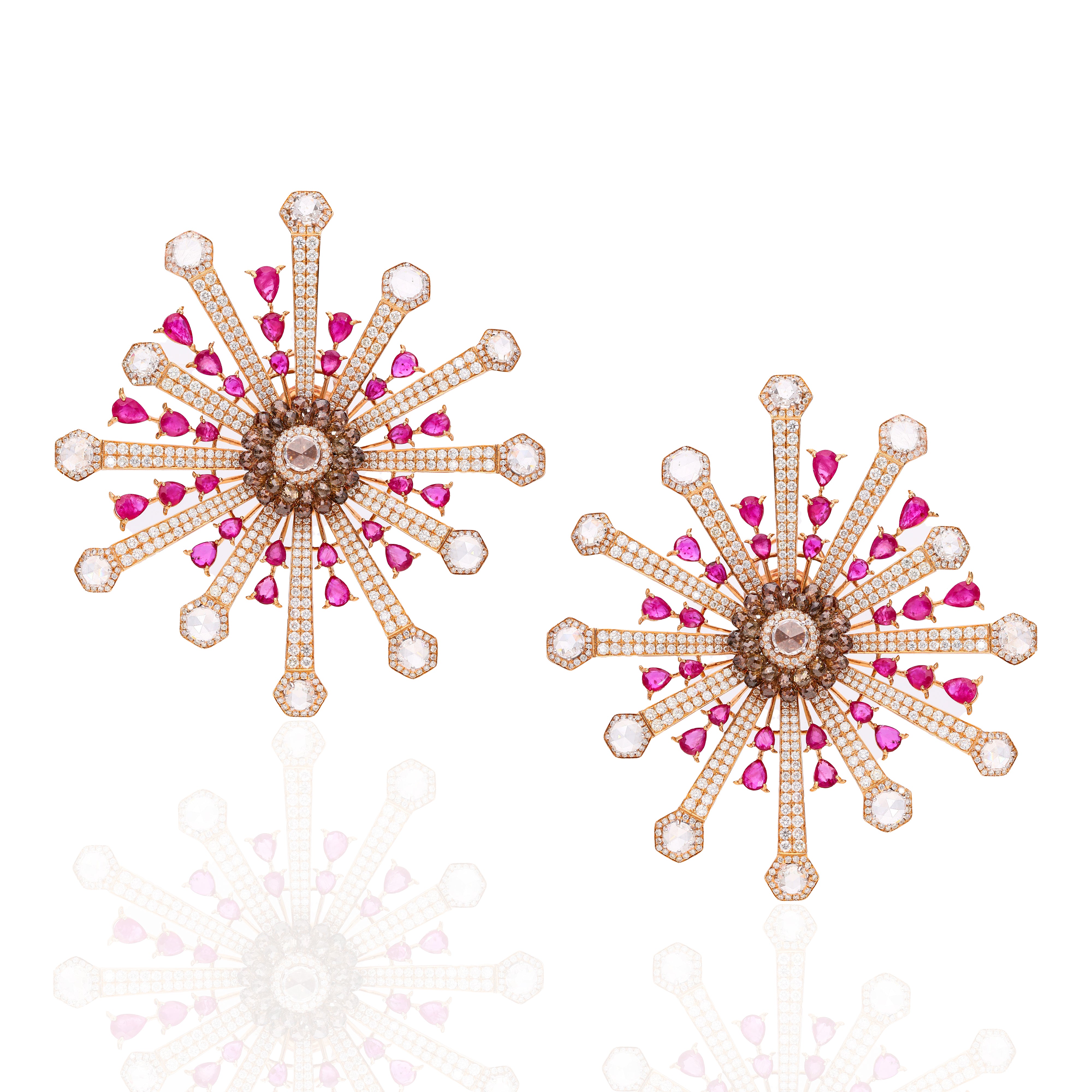 Fuchsia Radiance Earrings