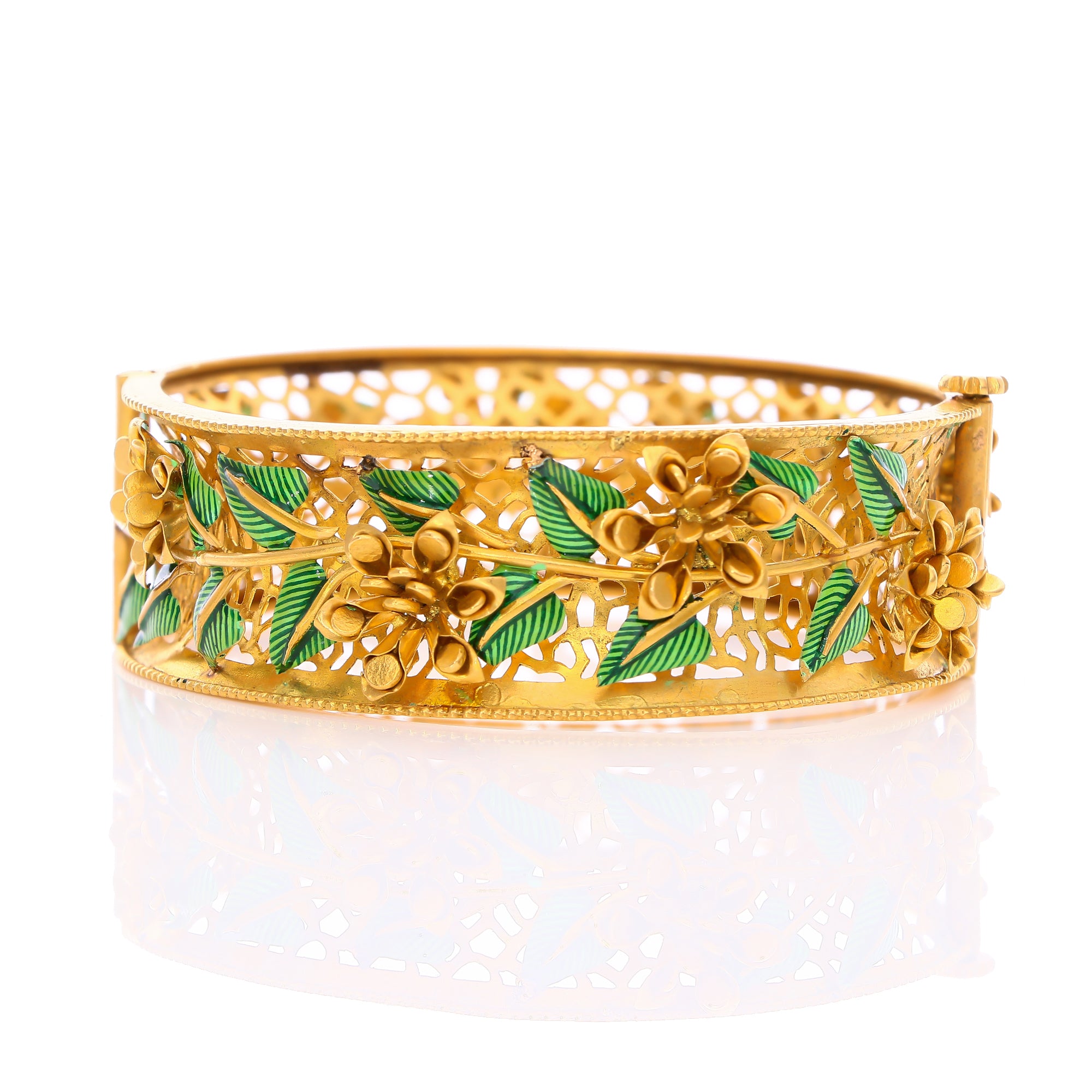 Halina Gold Bangles