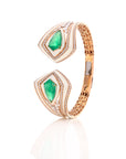 Emerald Arc Cuff