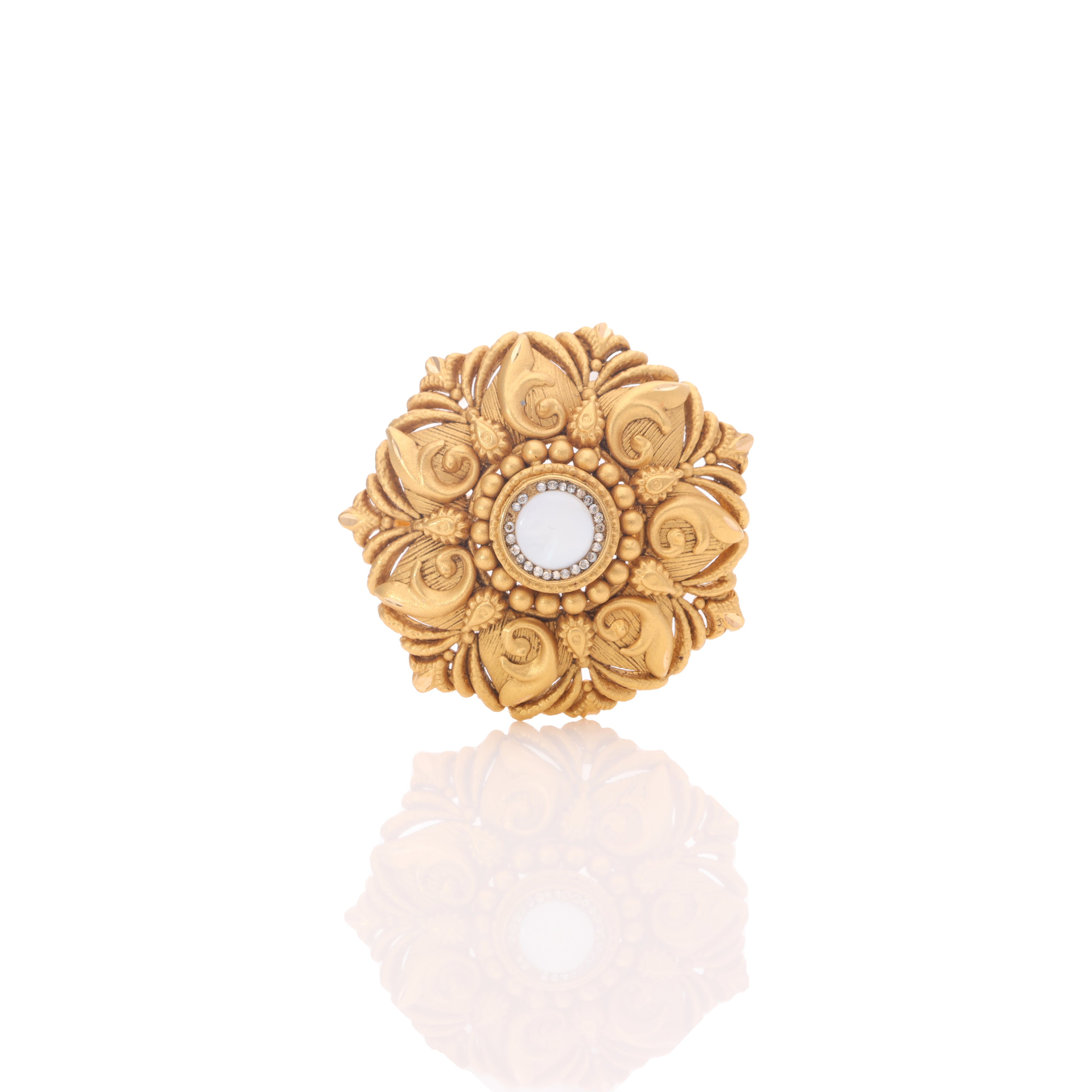 Rubessa Bloom Gold Ring