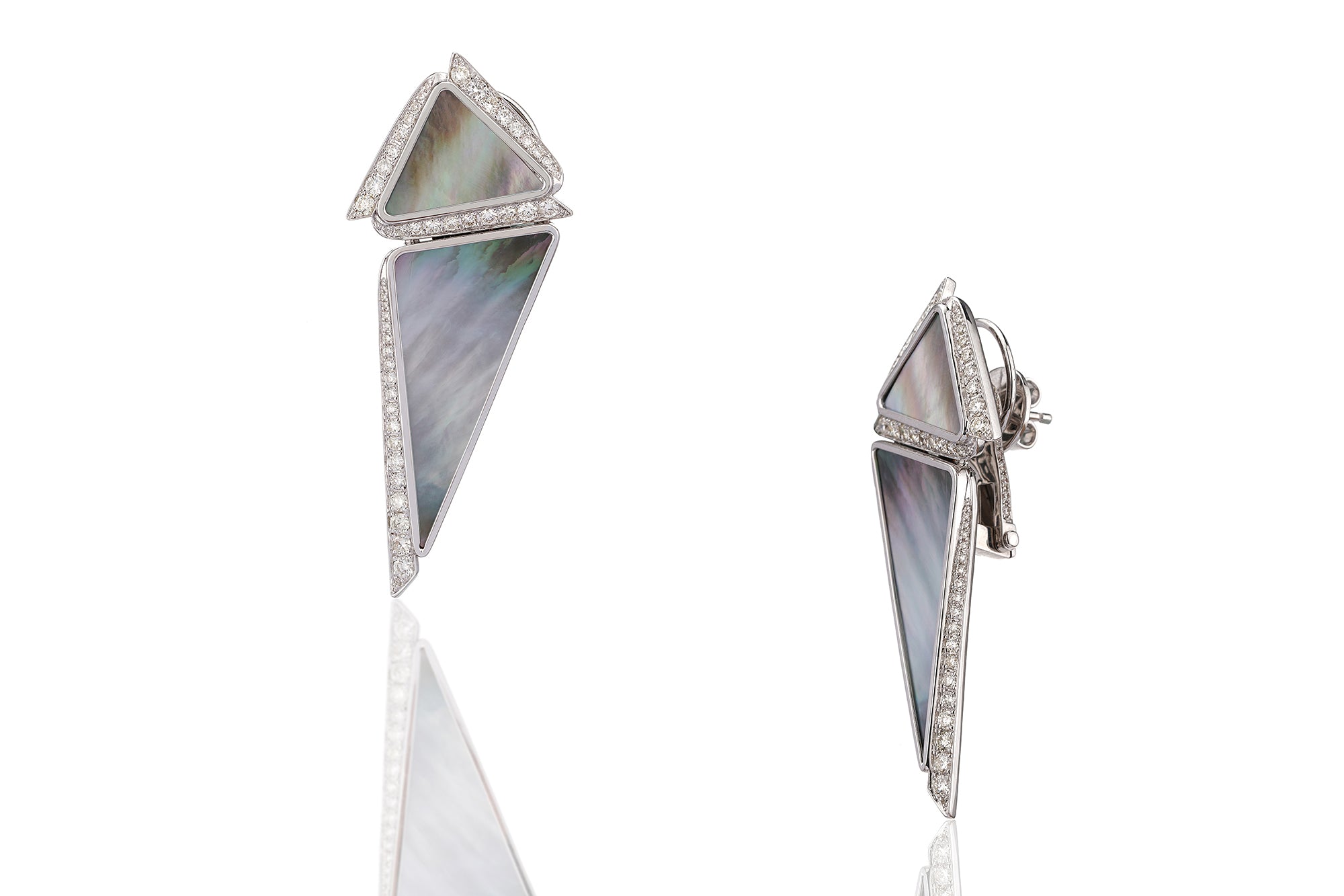Glide Celeste Veil Earrings