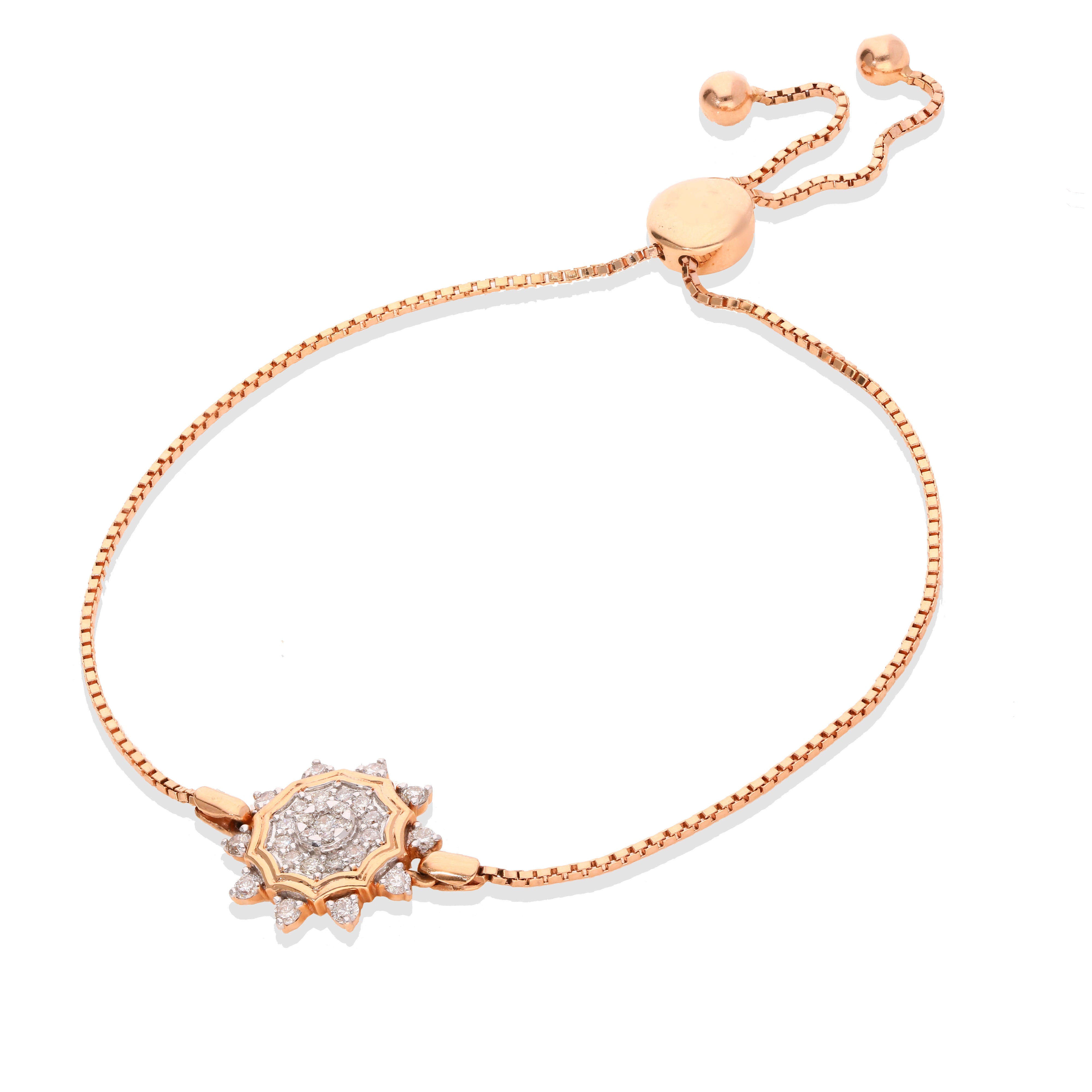 Starlit Spark Diamond Bracelet