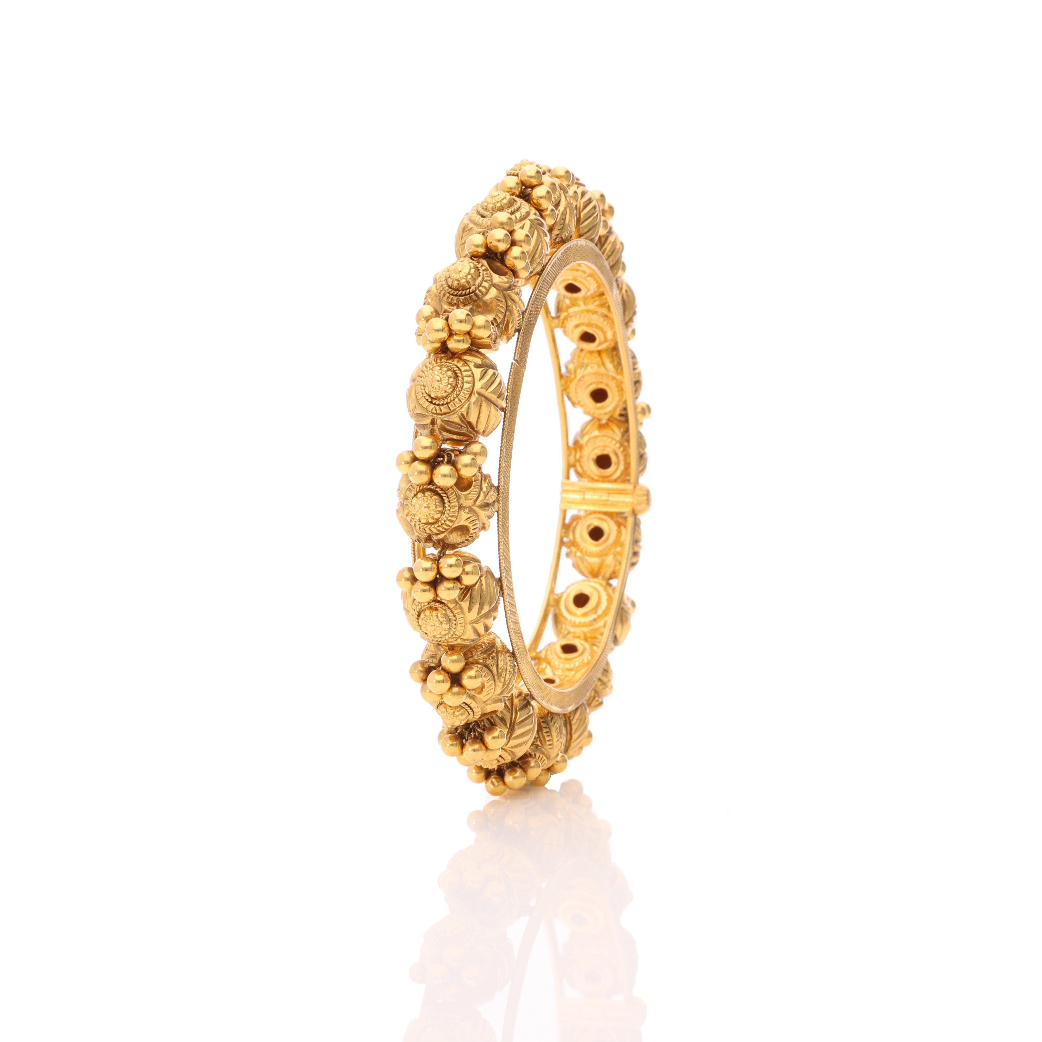 Ornamental Grace Gold Bangle