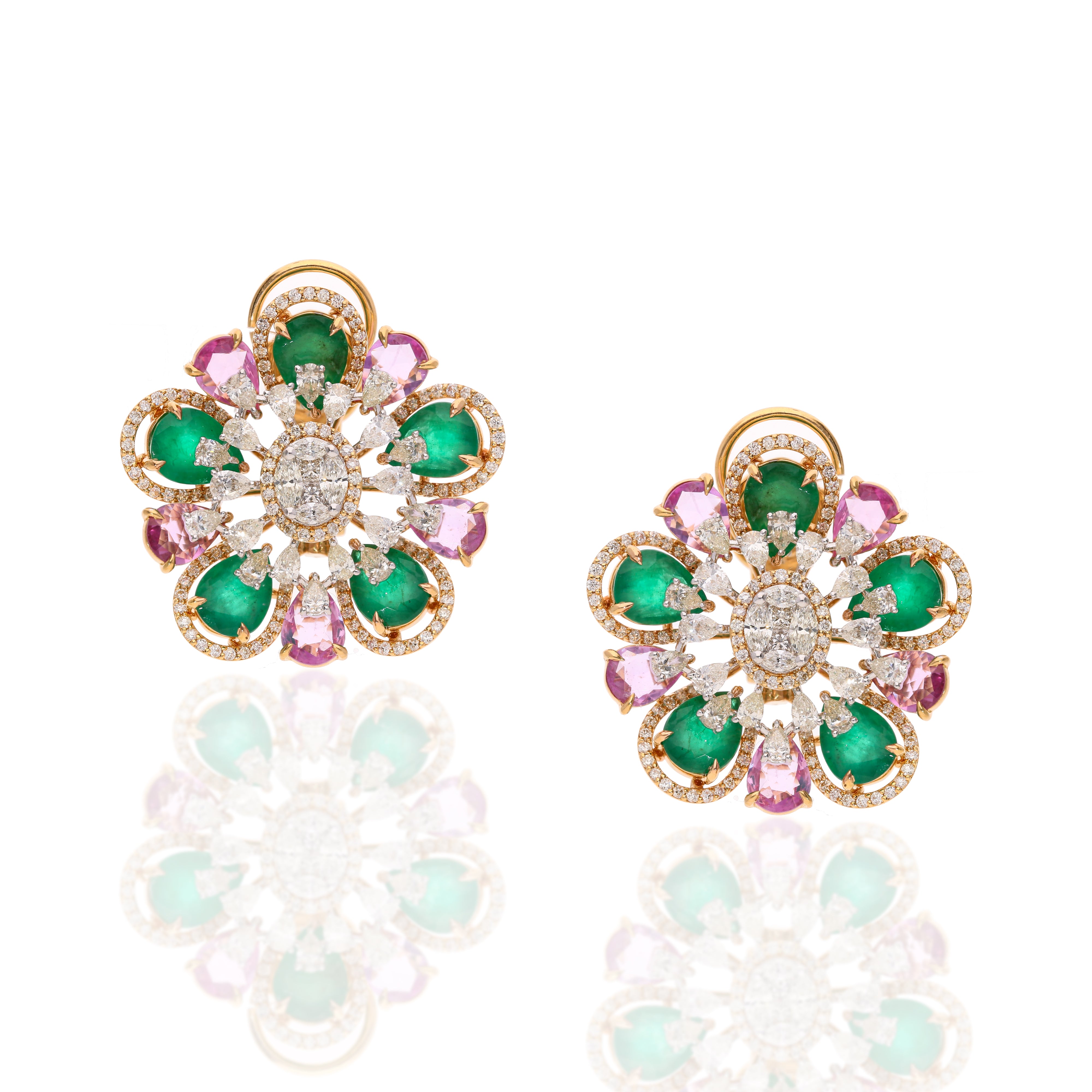 Flora Diamond Earrings