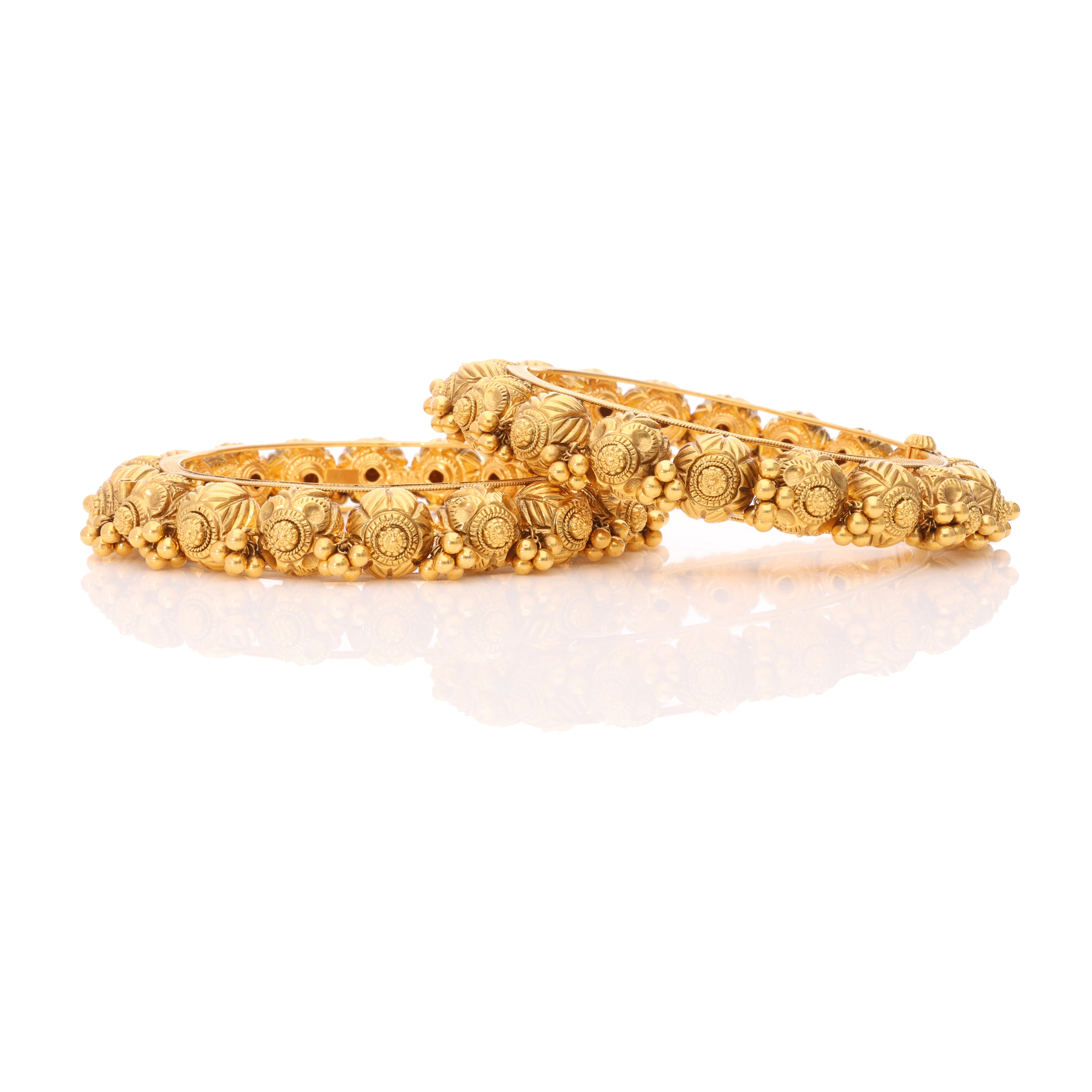 Ornamental Grace Gold Bangle
