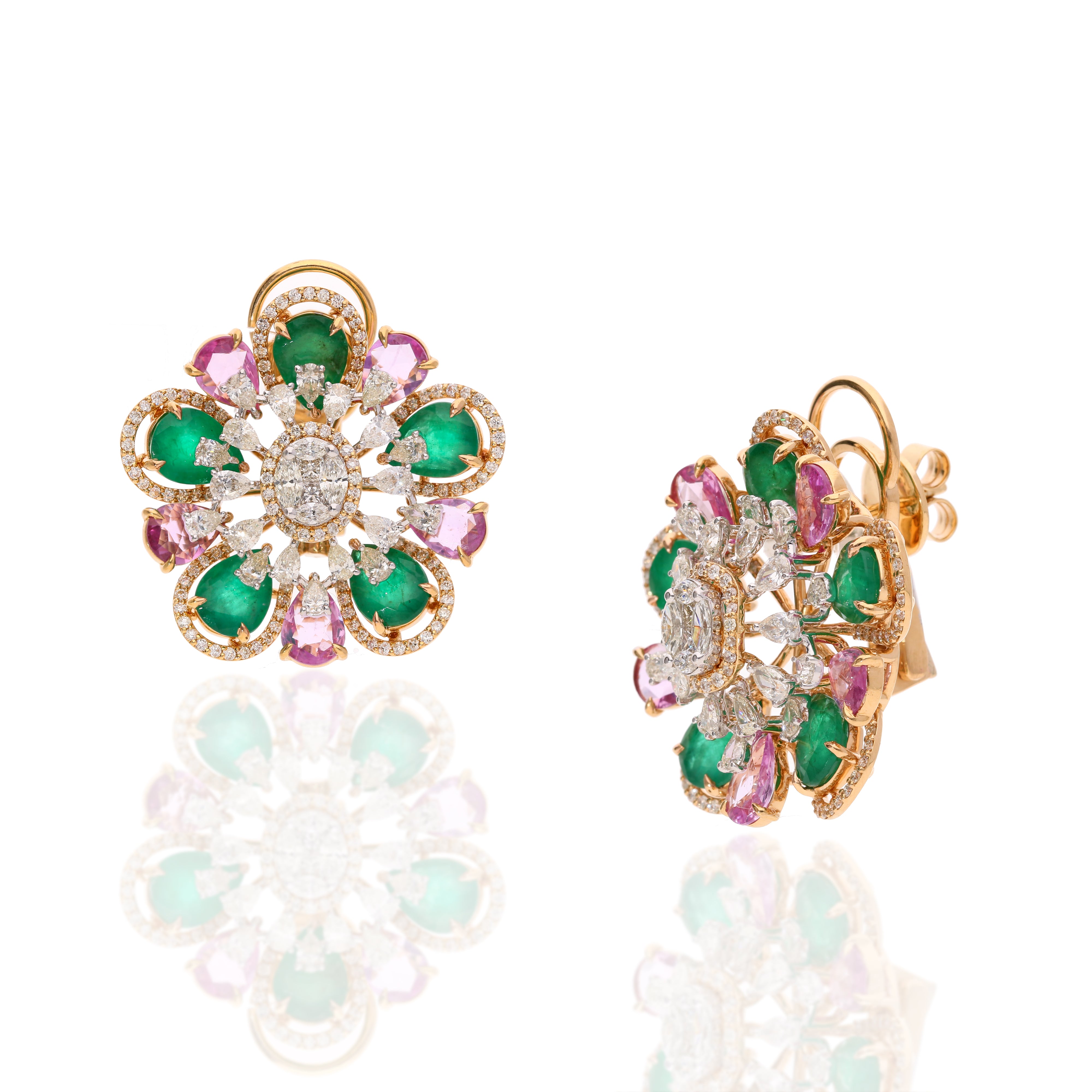 Flora Diamond Earrings