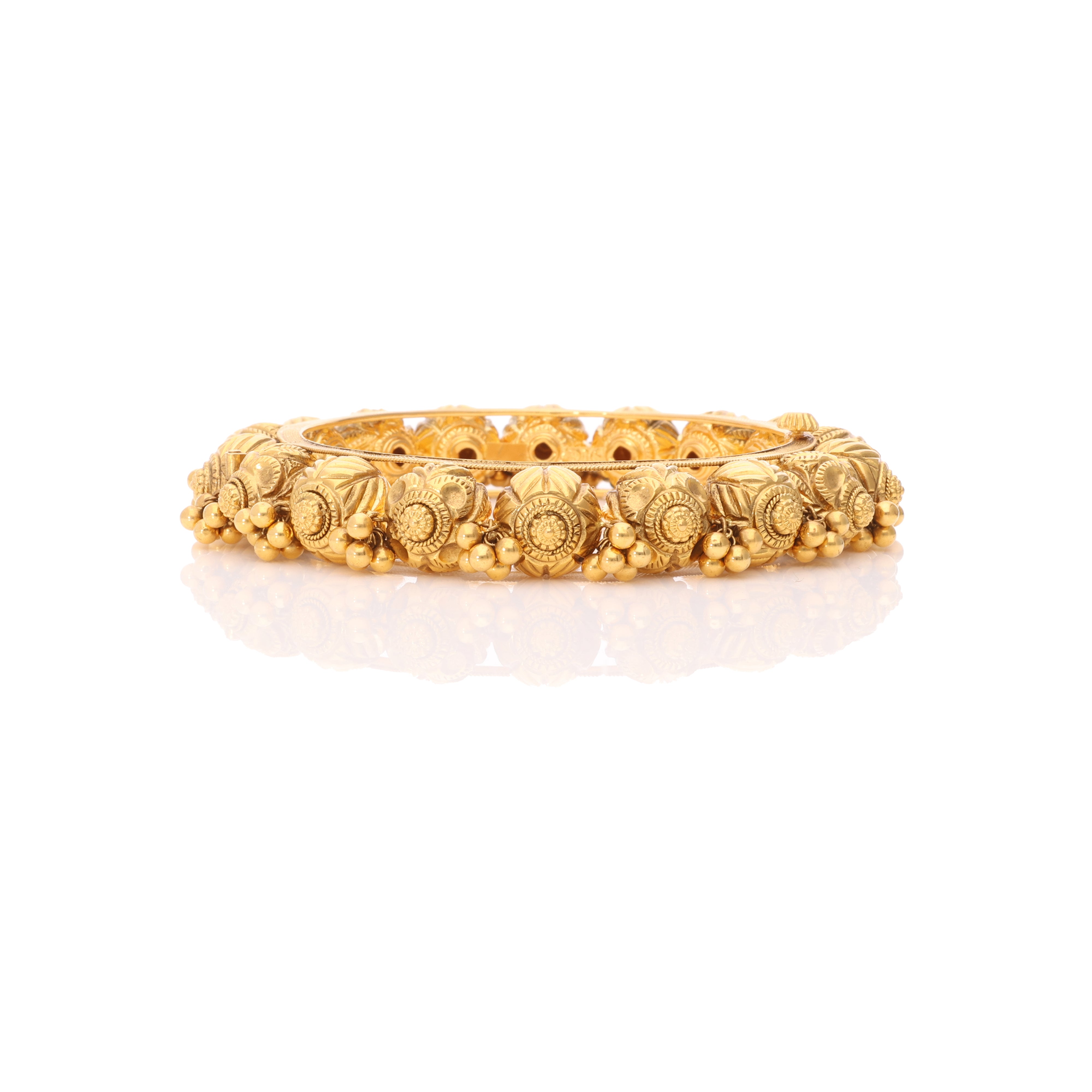 Ornamental Grace Gold Bangle