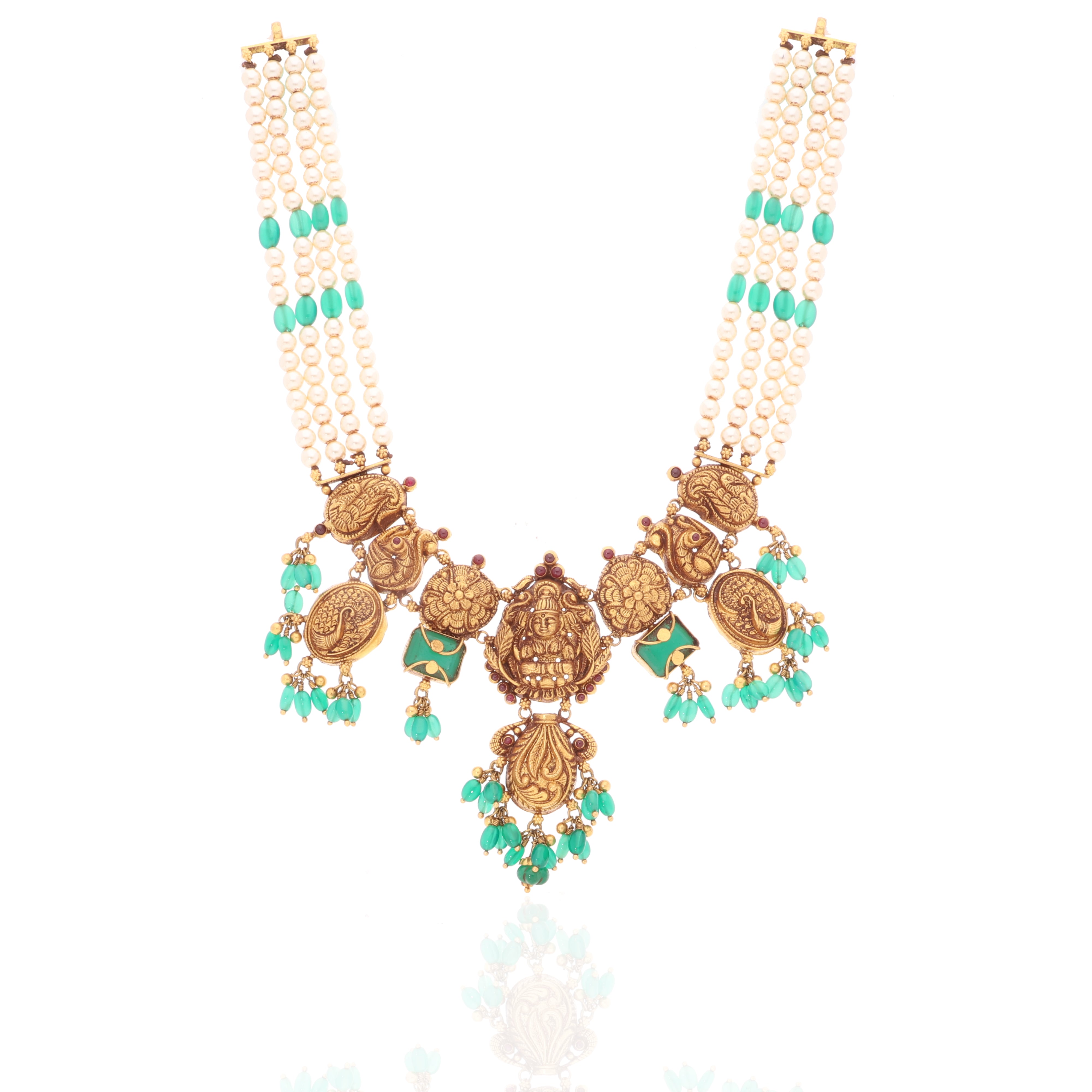 Lakshmi Vilas Gold Set
