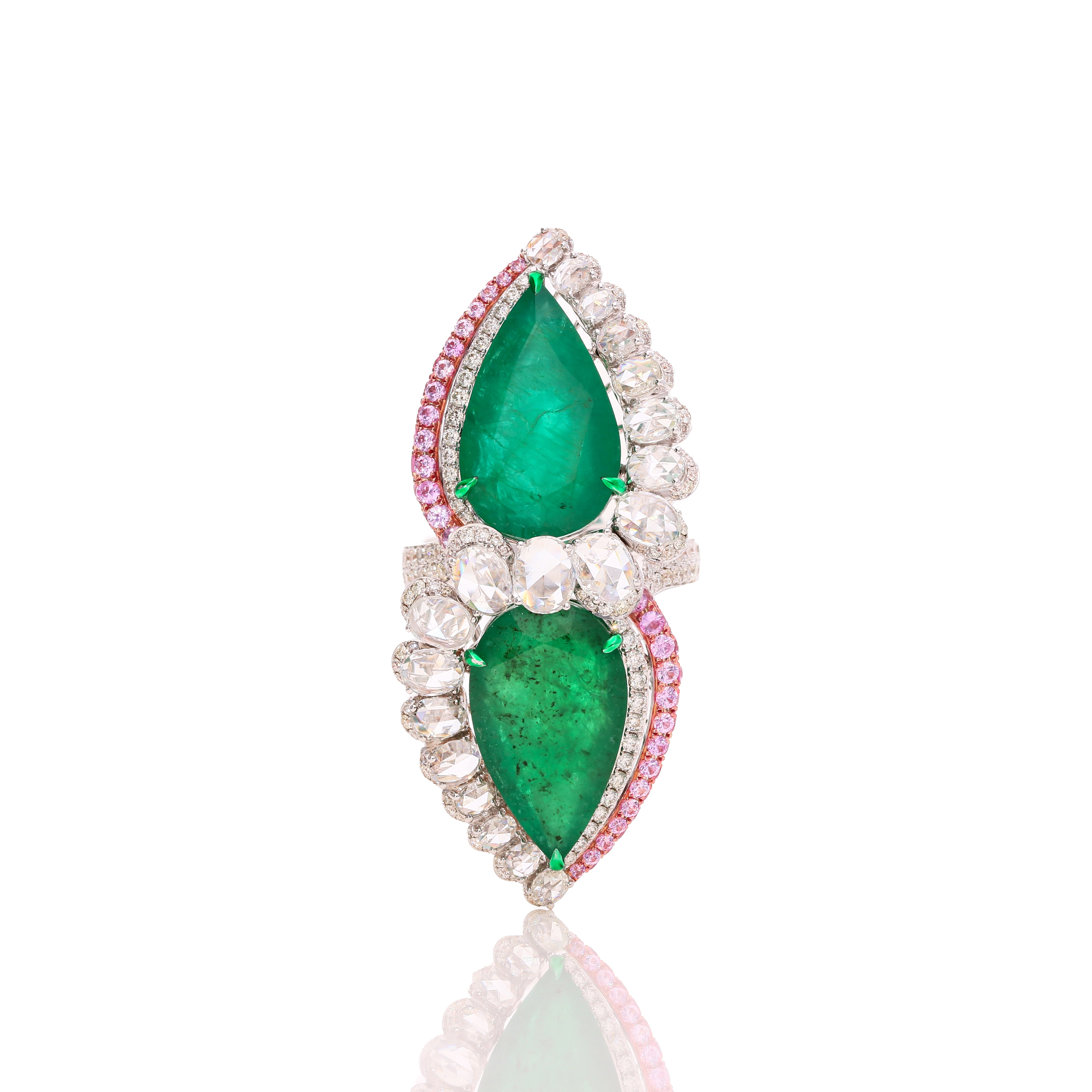 Teardrop Sparkle Diamond Ring